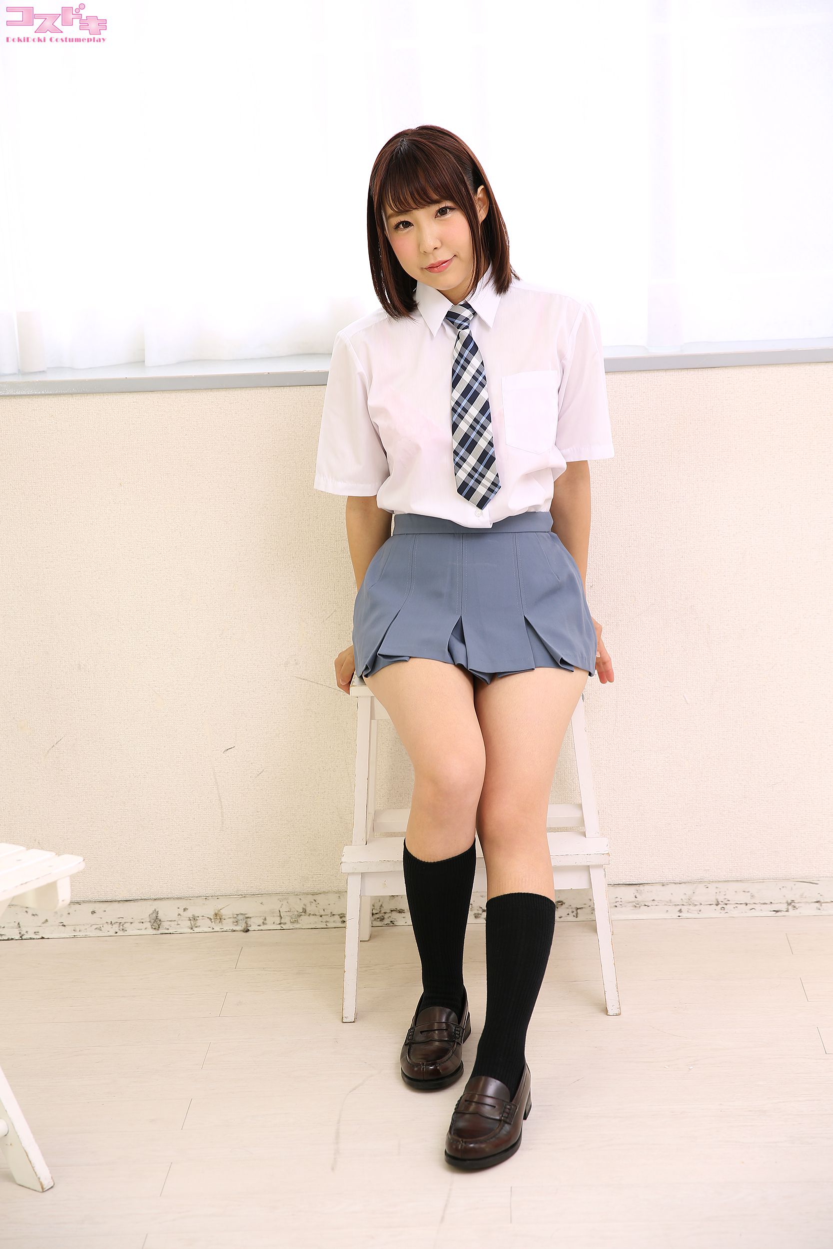 [Cosdoki] Mori Harura 森はるら moriharura_pic_seifuku1/(27P)