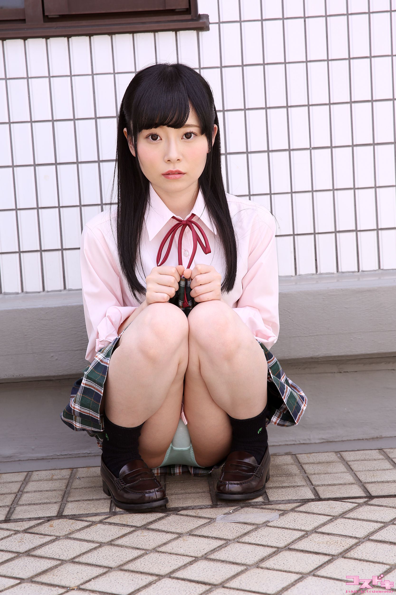 [Cosdoki] Tae Kurumi 胡桃たえ kurumitae_pic_seifuku1 2/(60P)