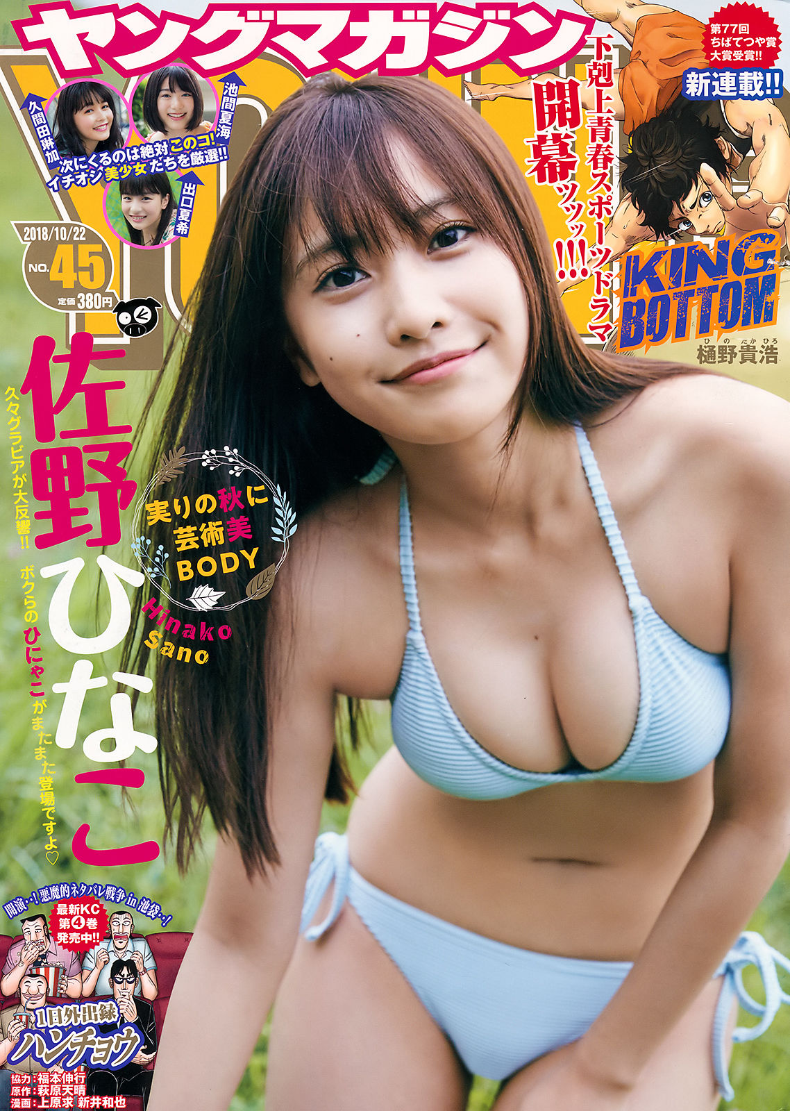 [Young Magazine] 2018年No.45 佐野ひなこ Hinako Sano/(12P)