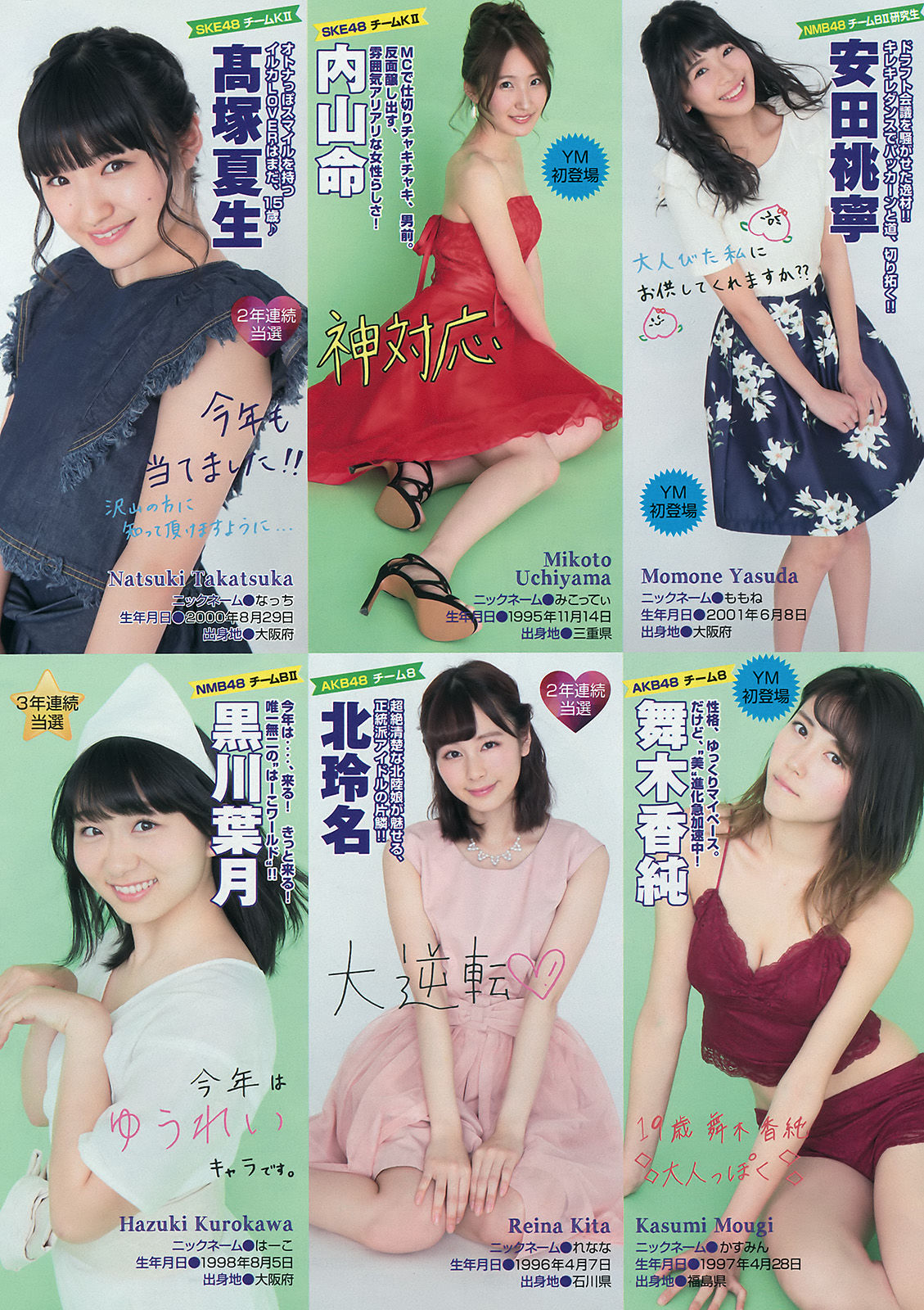 [Young Magazine] 2016年No.28 向井地美音/(21P)