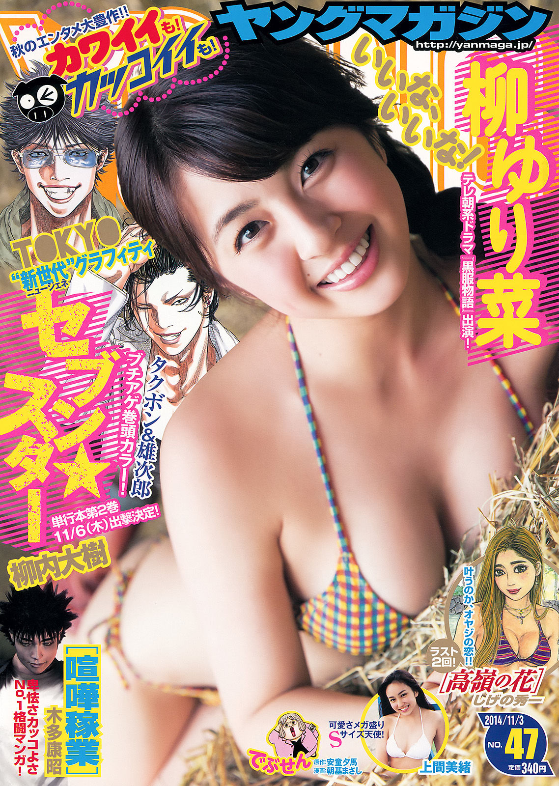 [Young Magazine] 2014年No.47 柳ゆり菜 上間美緒/(13P)