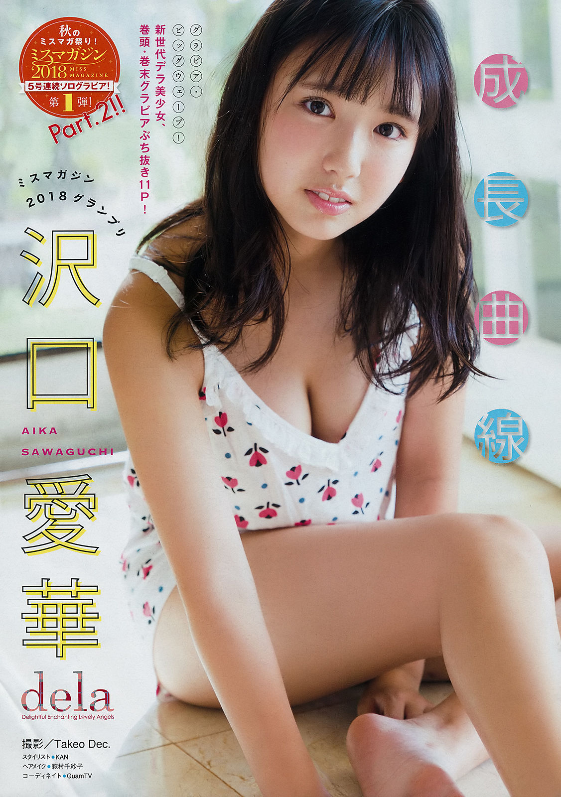 [Young Magazine] 2018年No.48 沢口愛華 Aika Sawaguchi/(13P)