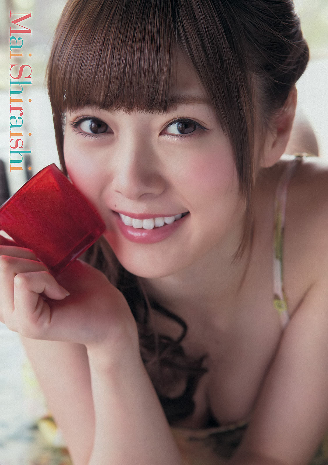 [Young Magazine] 2014年No.18 白石麻衣 西崎莉麻/(12P)