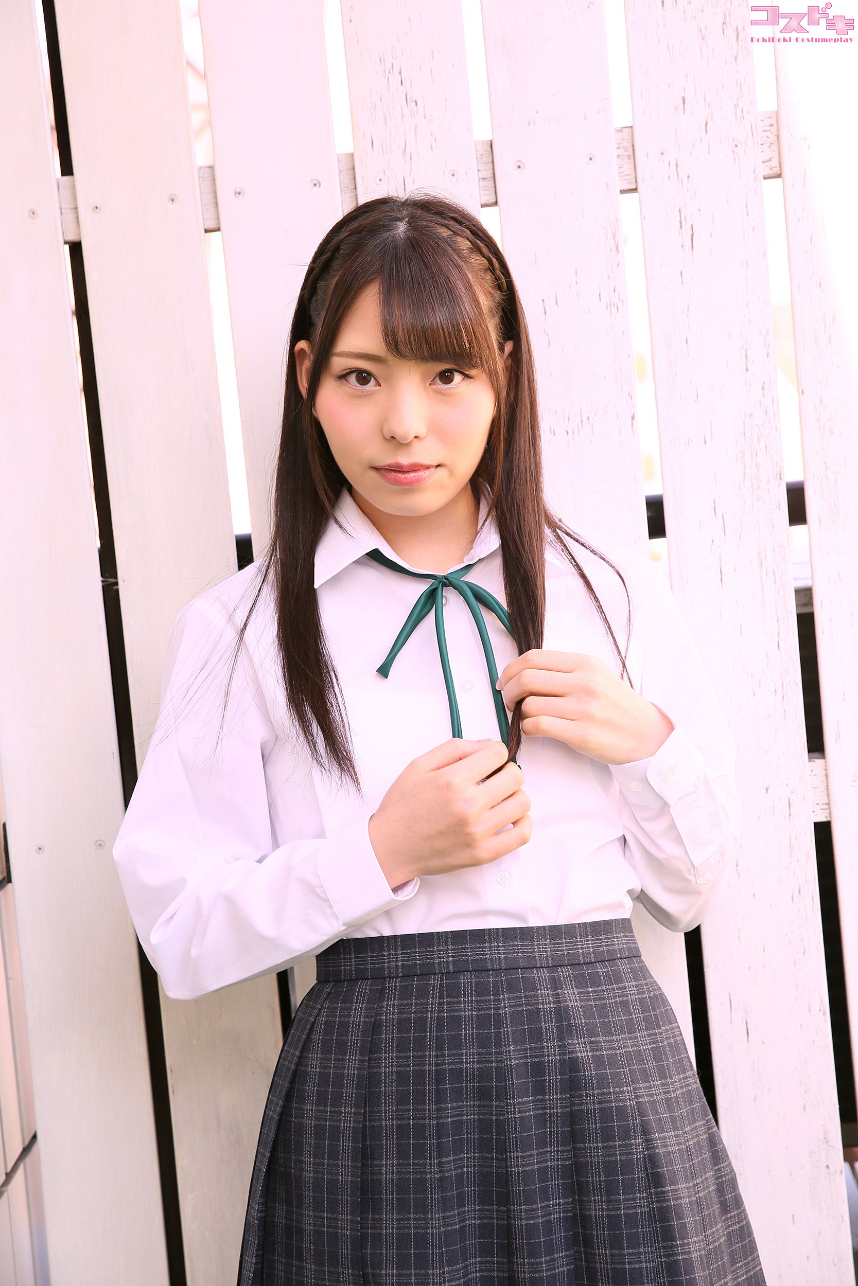 [Cosdoki] Chiaki Narumi 鳴海千秋2 narumichiaki2_pic_seifukusoto1/(32P)