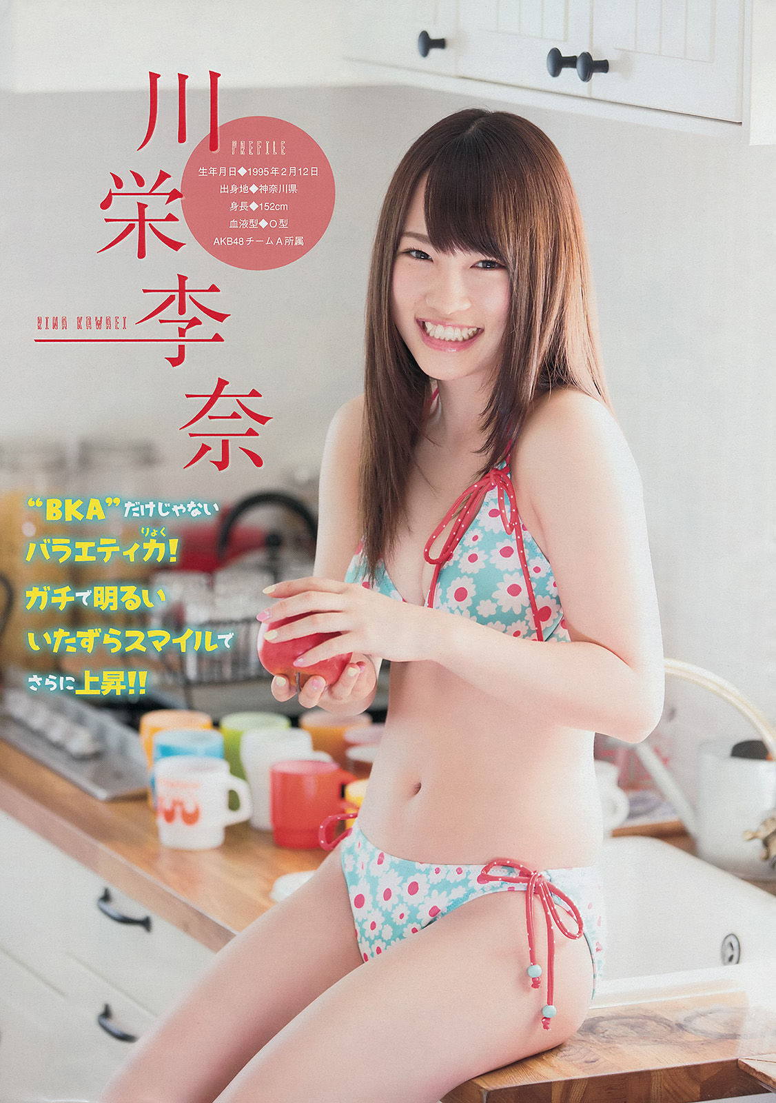 [Young Magazine] 2014年No.27 渡辺麻友 川栄李奈/(17P)