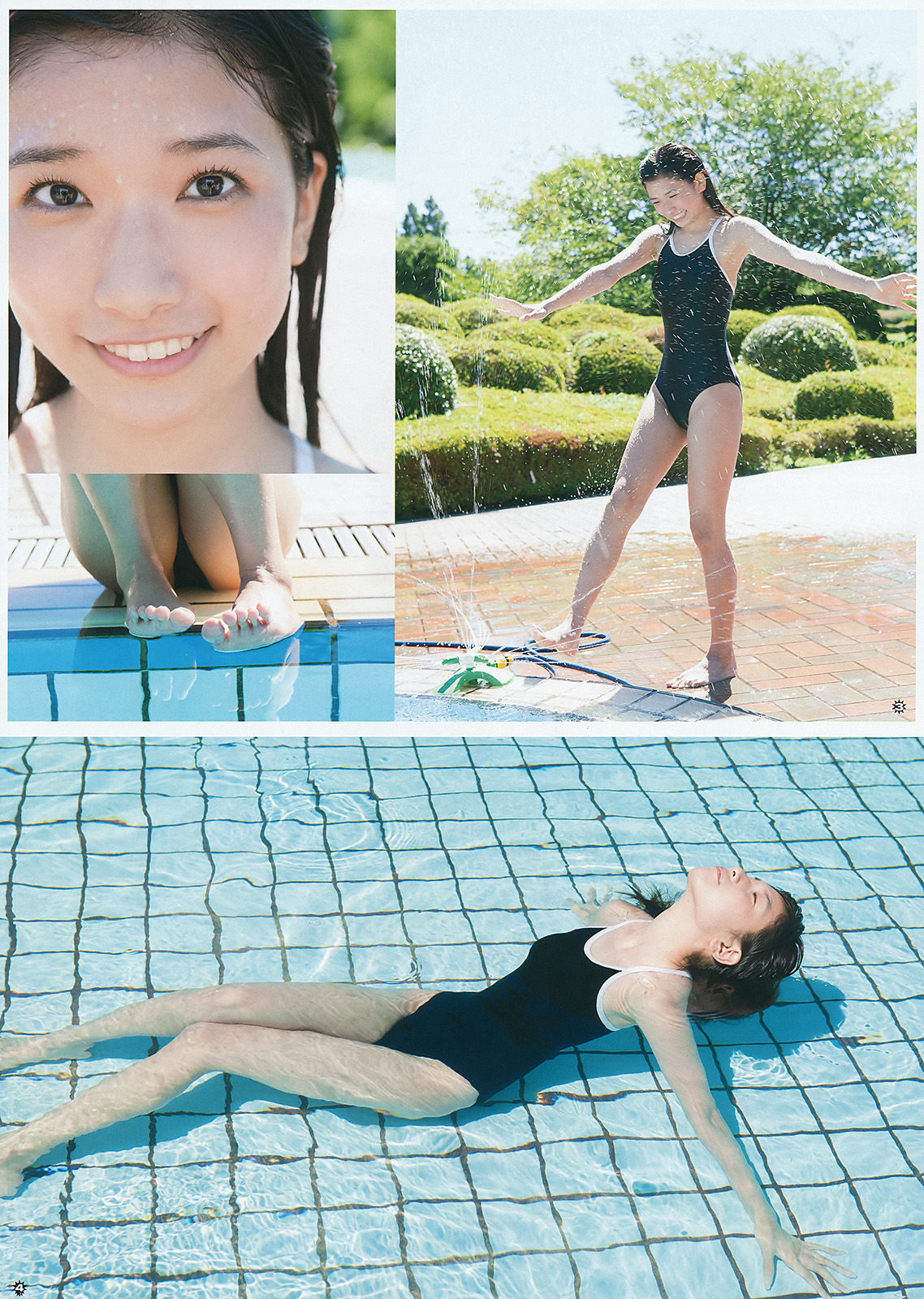 [Young Gangan] 2015年No.19 譜久村聖 夏江紘実 葉月ゆめ 森川彩香/(21P)