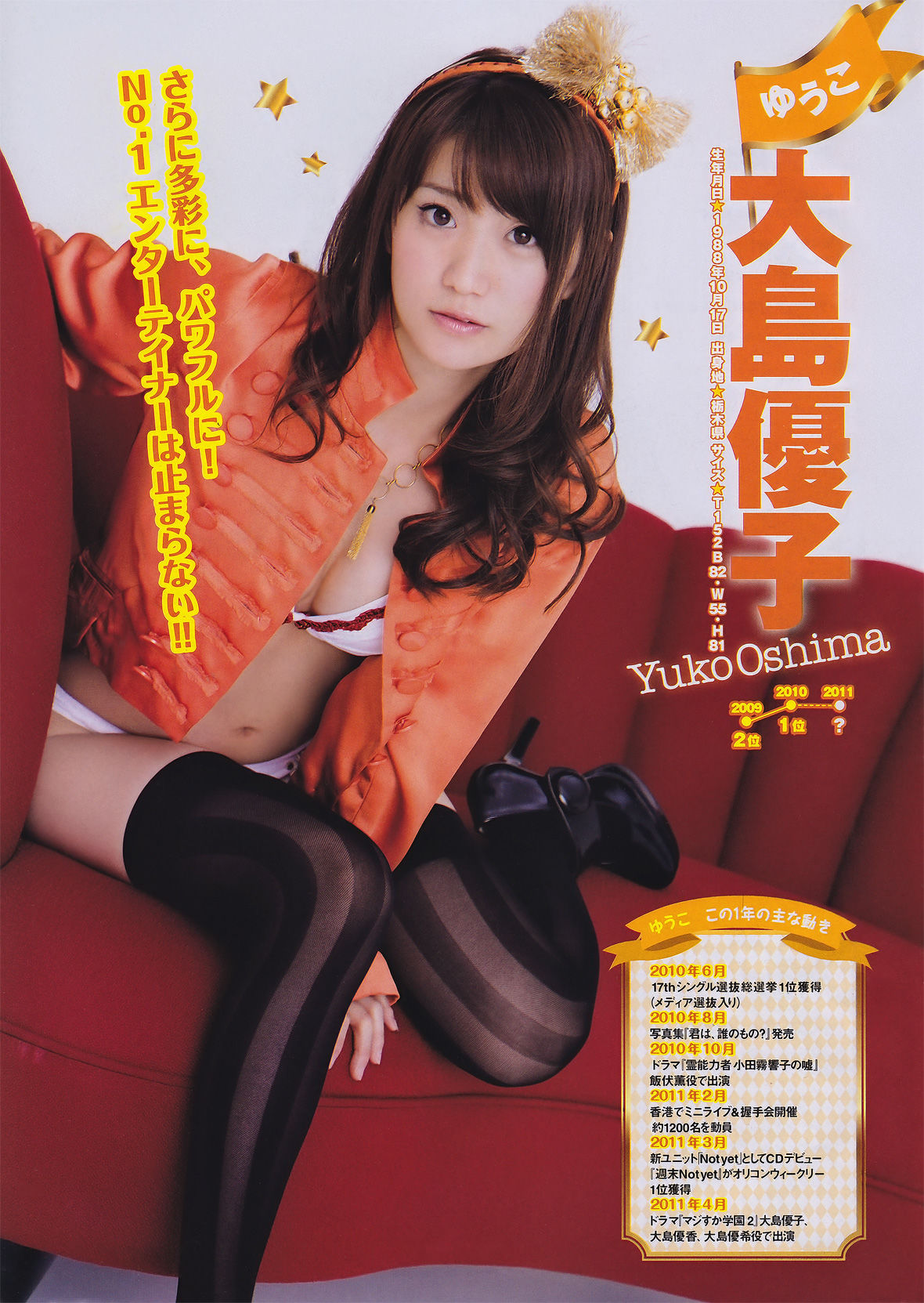 [Young Magazine] 2011年No.26 AKB48 吉木りさ 松井絵里奈/(15P)