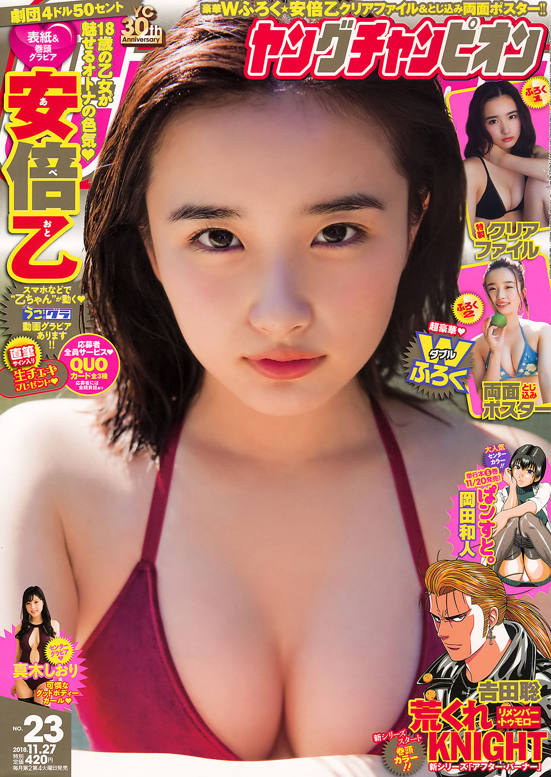 [Young Champion] 2018年No.23 安倍乙 真木しおり/(12P)