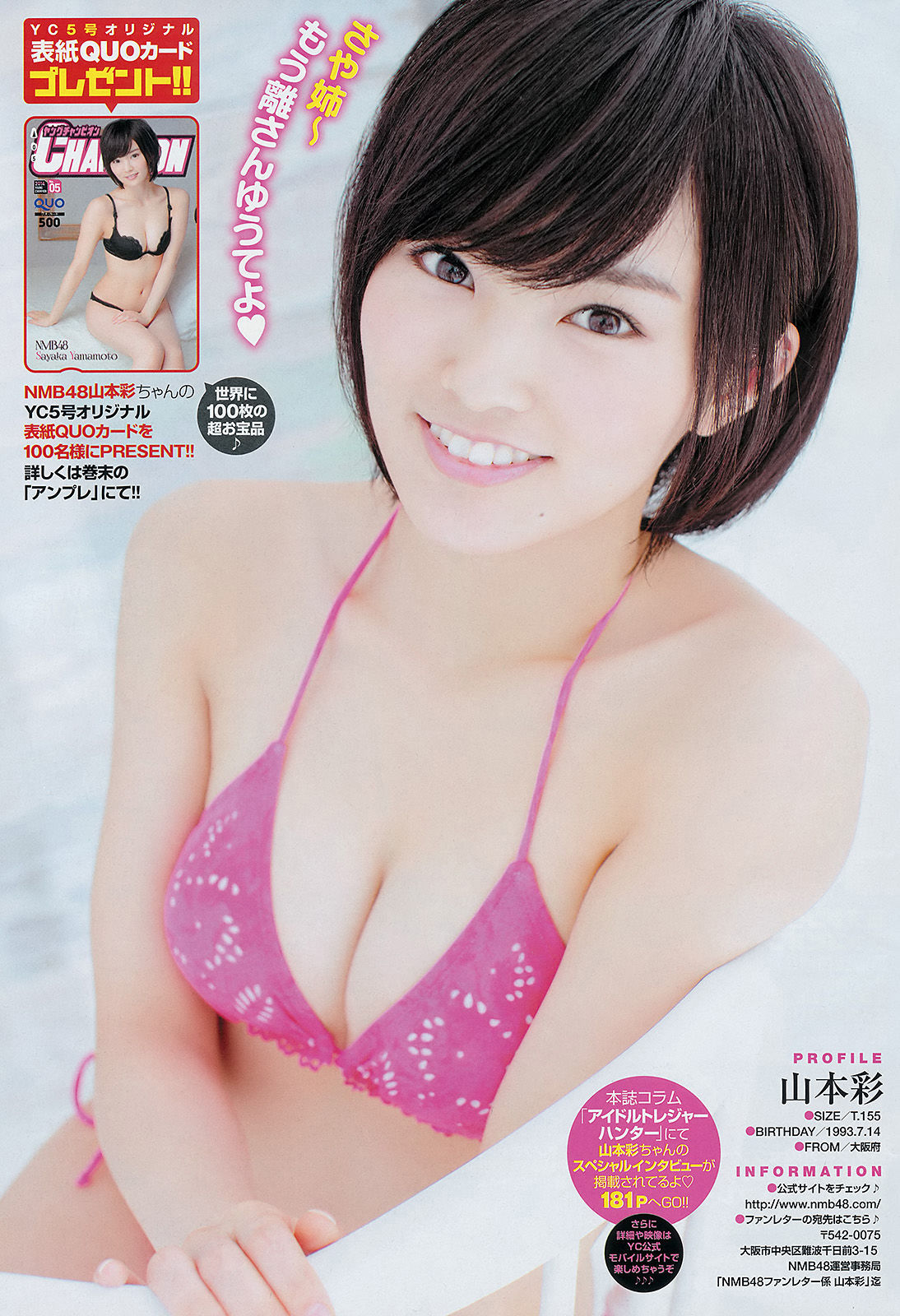 [Young Champion] 2014年No.05 山本彩 小田桐奈々/(15P)