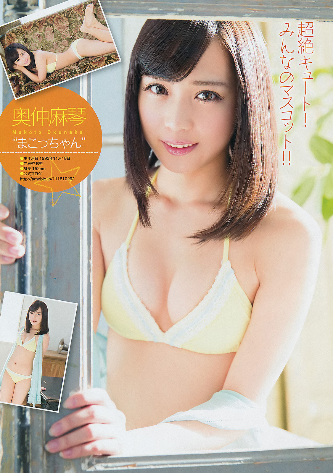 [Young Champion] 2014年No.04 根岸愛 奥仲麻琴 高崎聖子/(14P)