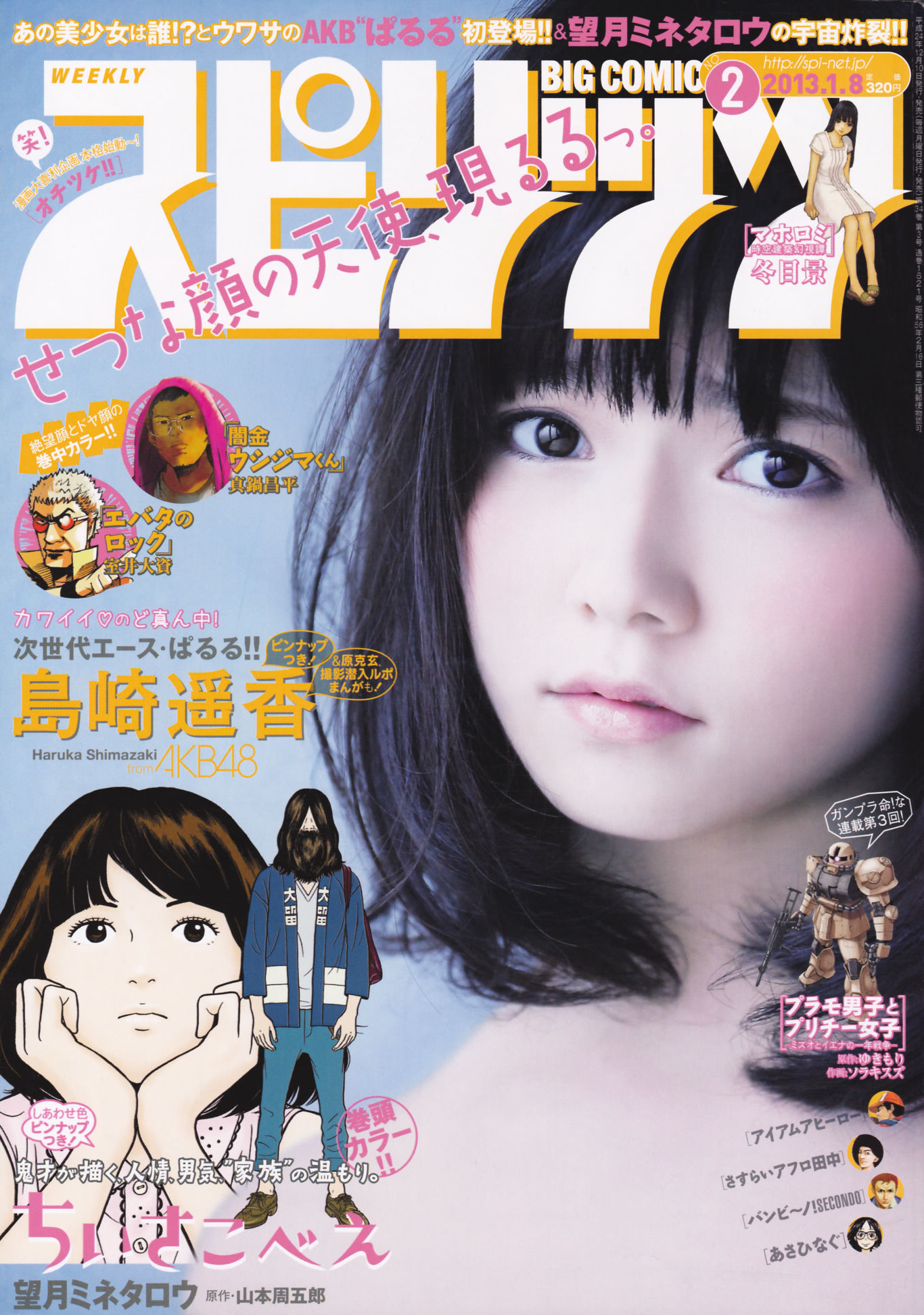 [Weekly Big Comic Spirits] 2013年No.02 岛崎遥香/(9P)