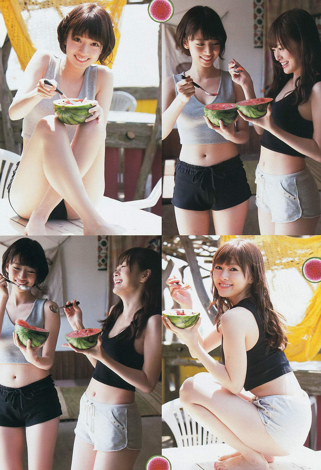 [Weekly Big Comic Spirits] 2014年No.29 橋本奈々未 白石麻衣/(8P)