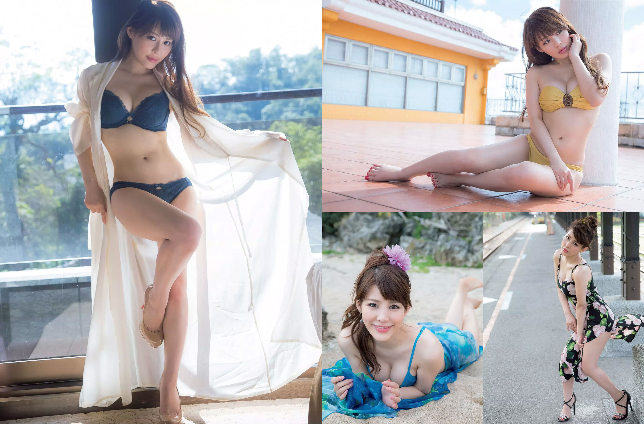 [FLASH] 2018.05.29 小倉優香 平嶋夏海 川崎あや 美馬怜子 ☆HOSHINO/(25P)