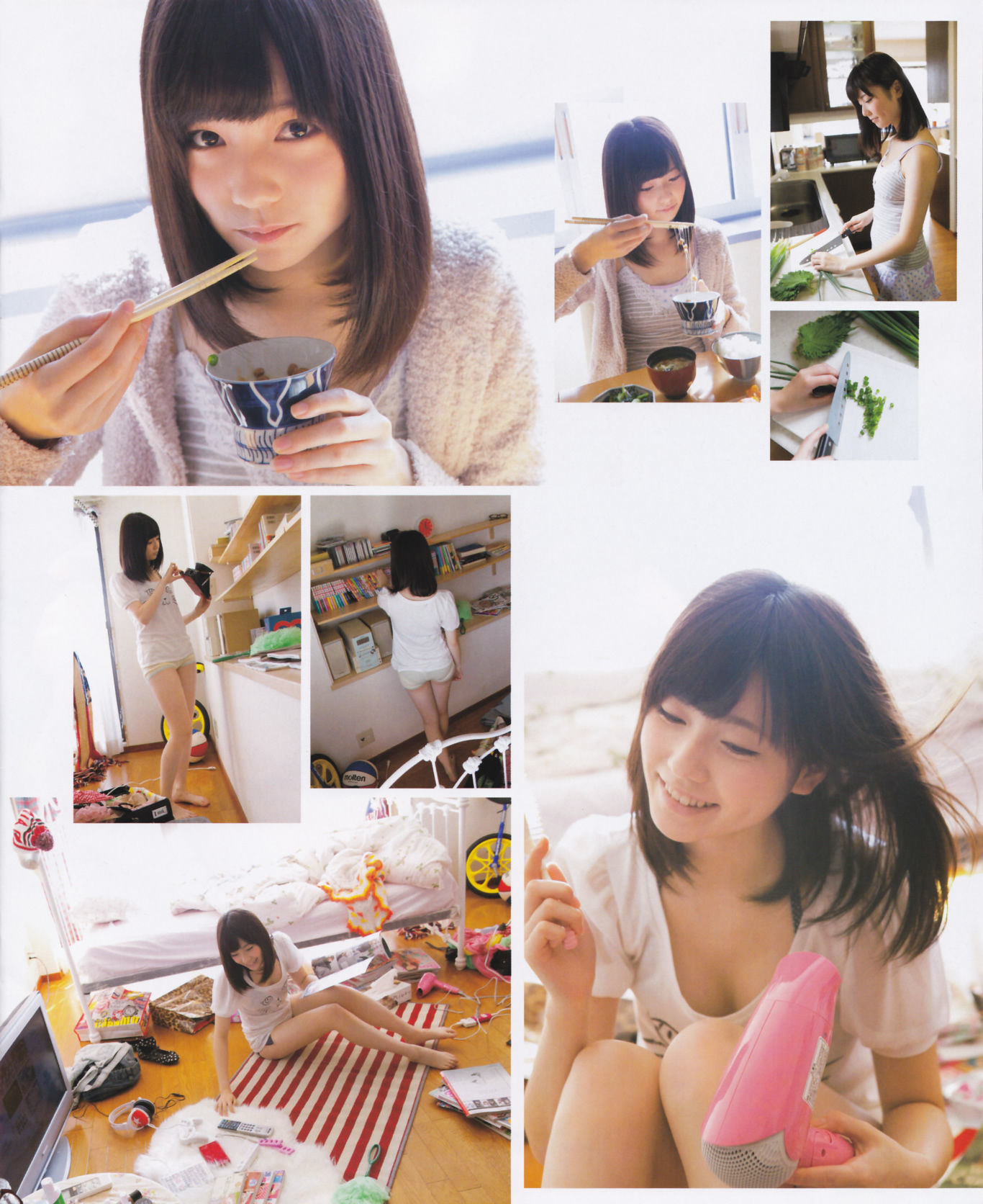 [Bomb Magazine] 2013年No.01 岛崎遥香 桑原みずき/(20P)