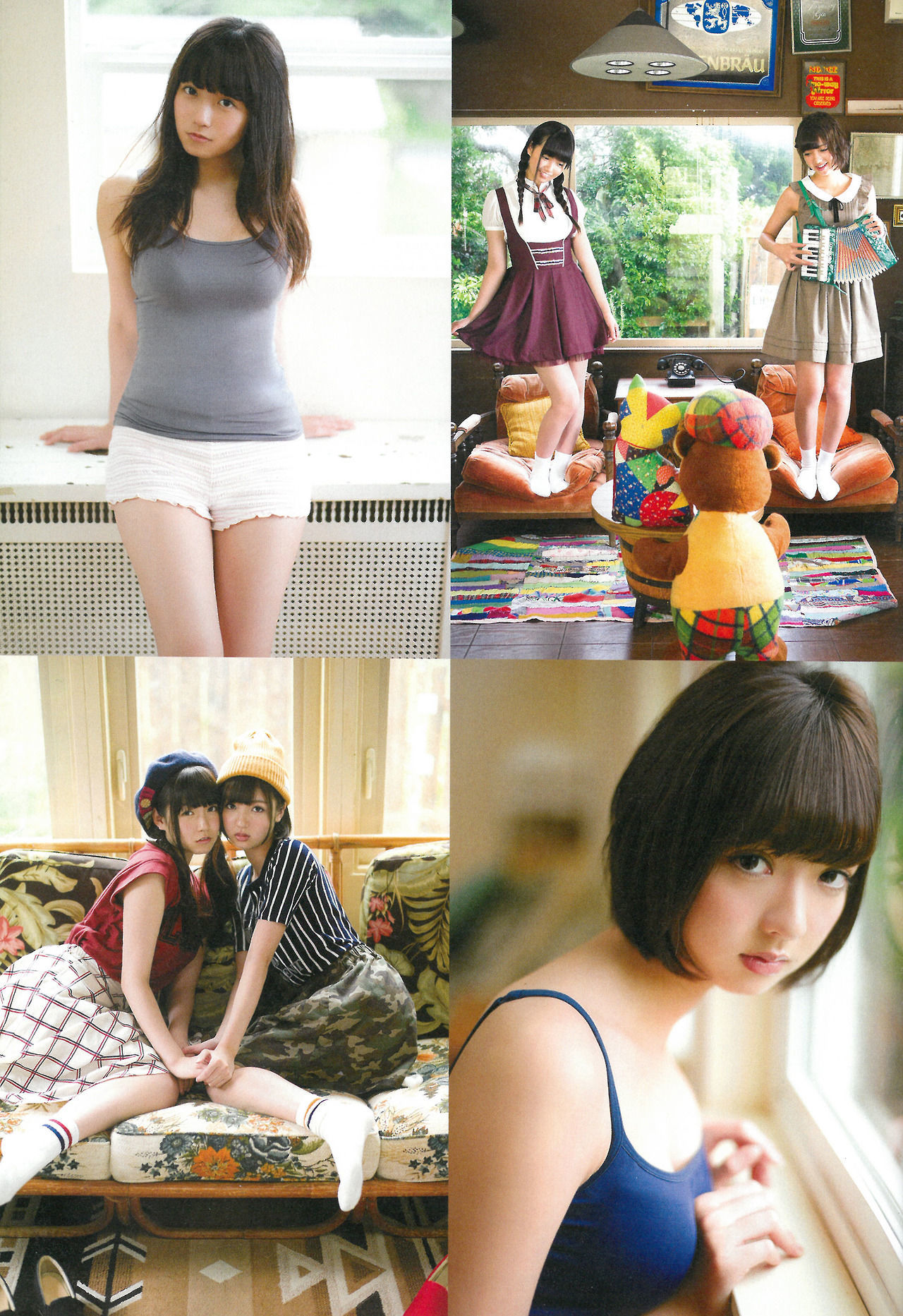 [ENTAME] 2015.02 乃木坂46 生駒里奈 白石麻衣 西野七濑 橋本奈々未 生田絵梨花 Special PhotoBook/(28P)