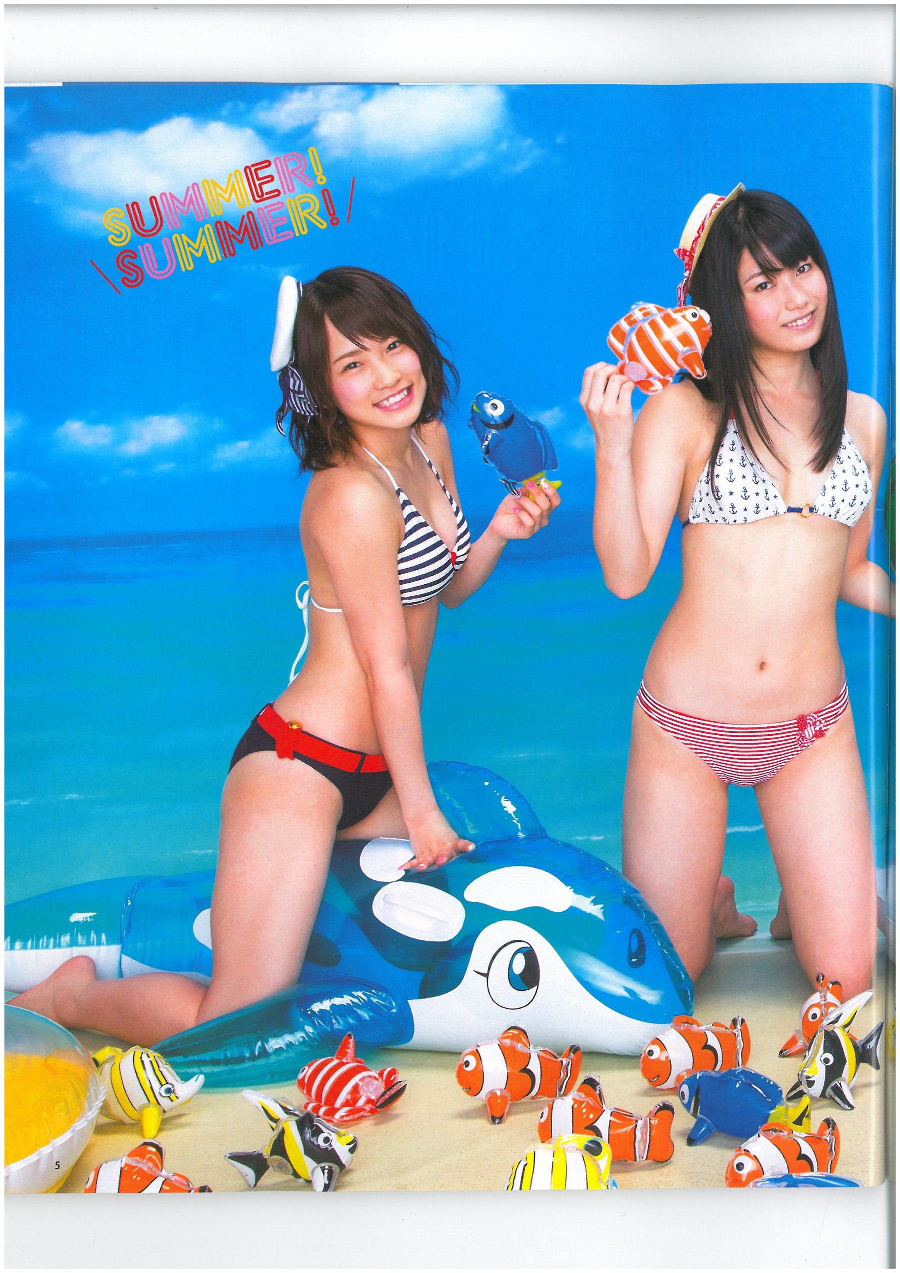 [Bomb Magazine] 2013年No.06 AKB48 小嶋菜月 木崎ゆりあ 河西智美/(46P)