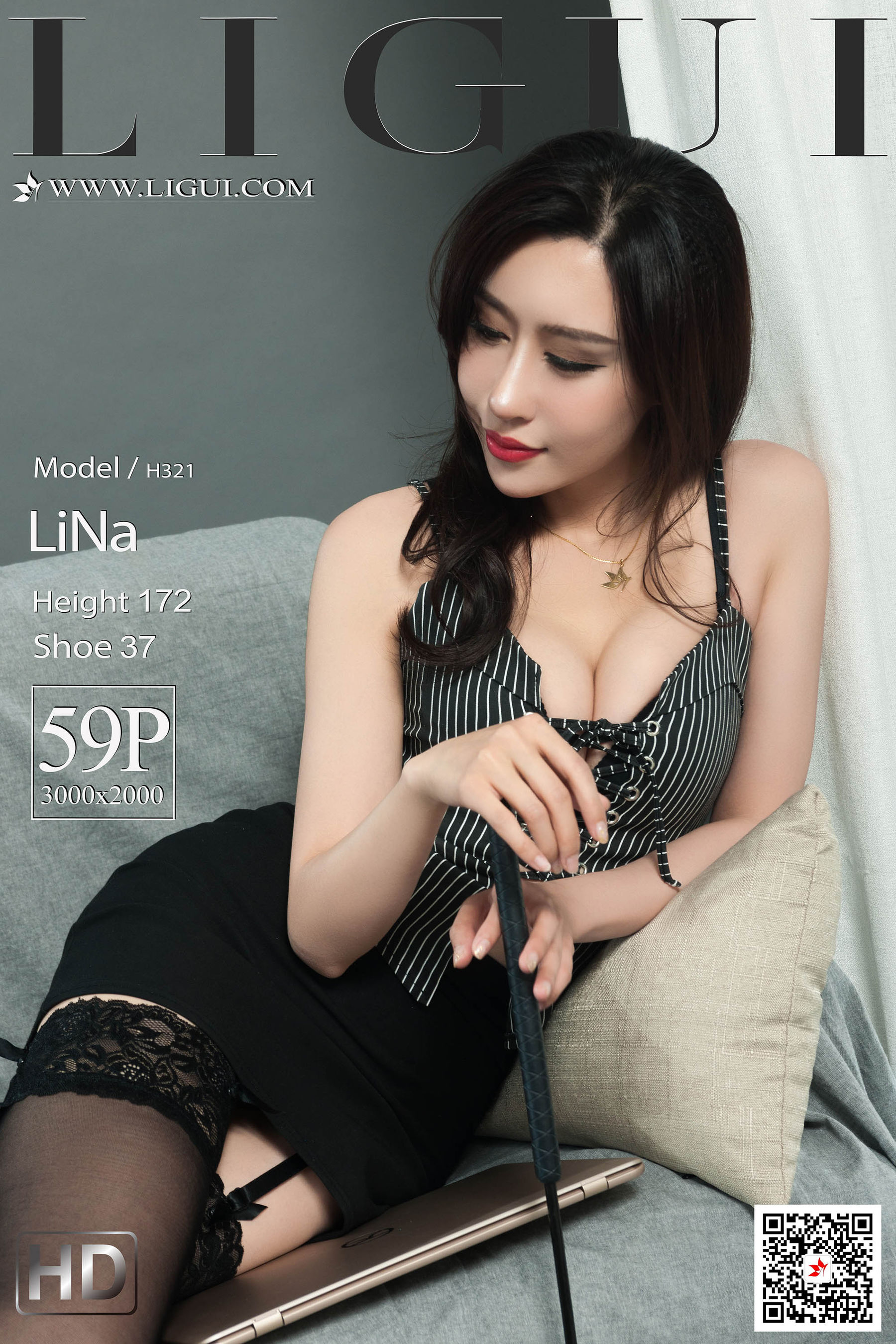 [丽柜Ligui] 网络丽人 Model LiNa/(59P)