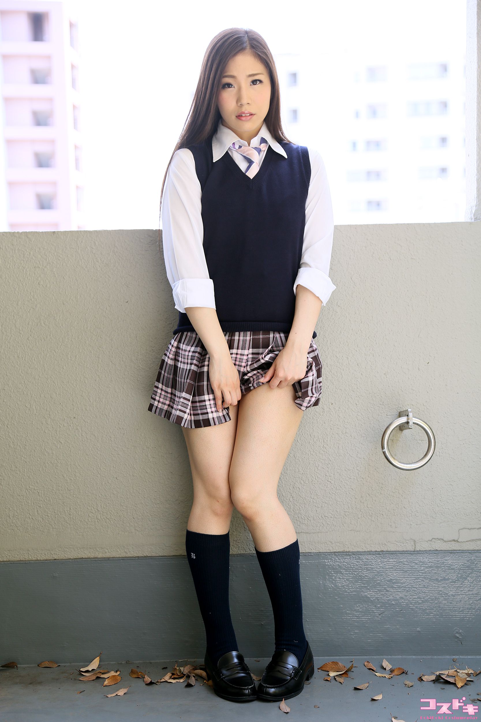 [Cosdoki] Haruka Yuzuki 柚木はるか yuzukiharuka_pic_seifuku2/(55P)