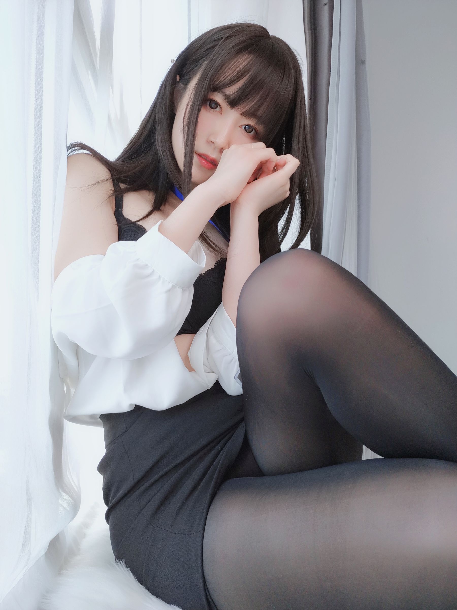 [Cosplay] Coser小姐姐白银 - 制服/(119P)