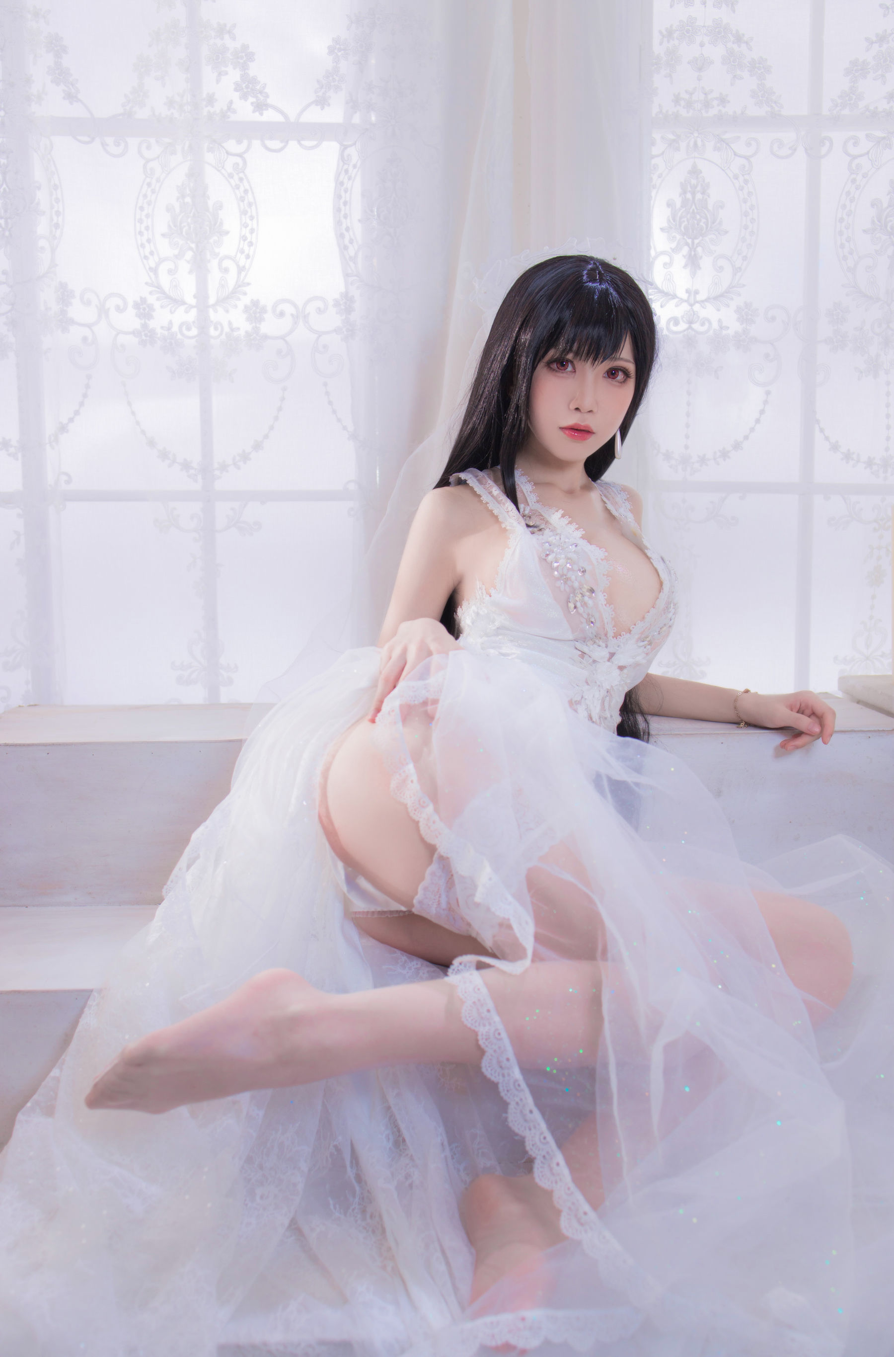 [Cosplay] 动漫博主水淼aqua - 婚纱/(16P)