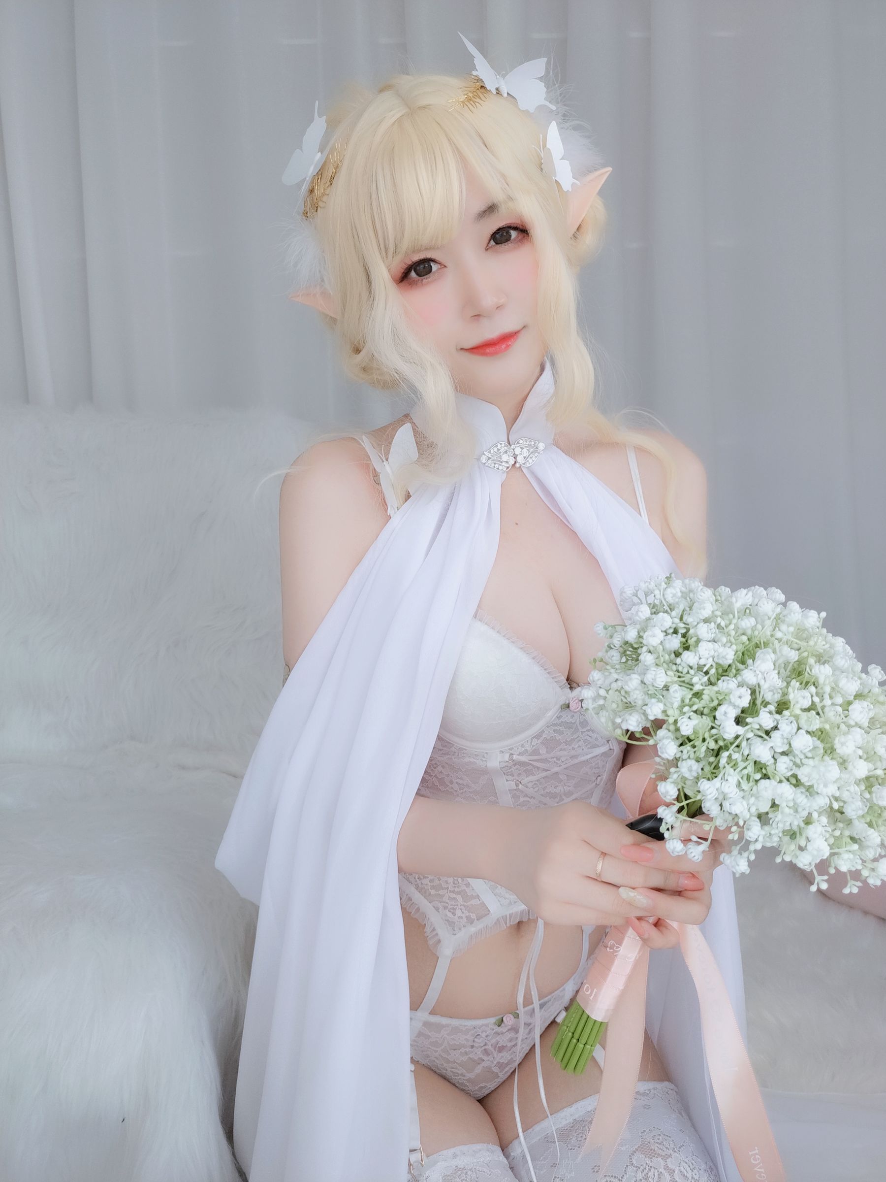 [Cosplay] Coser小姐姐白银 - 小白羊/(73P)