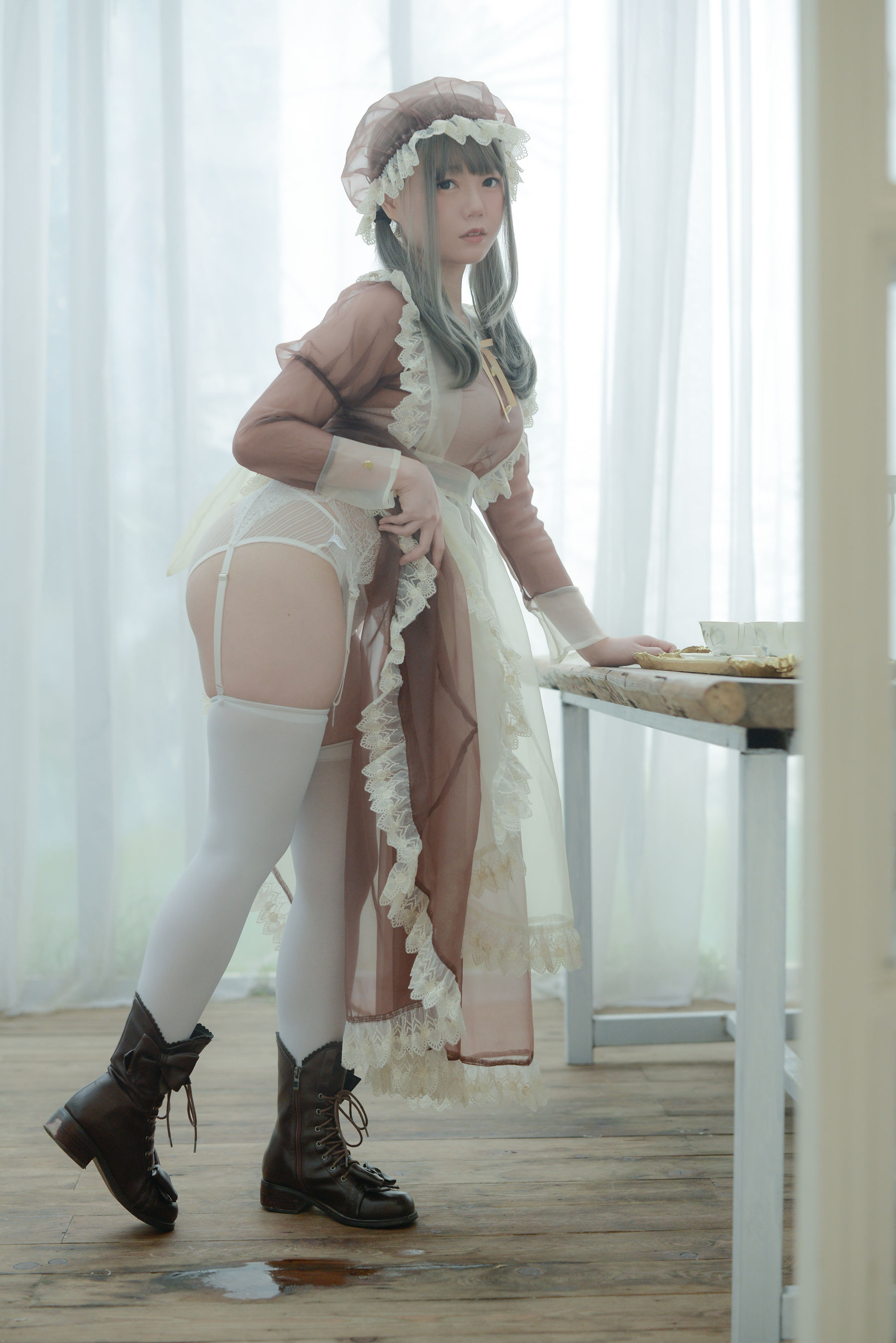 [Cosplay] きょう肉肉 Vol.17 ～Maid～/(46P)