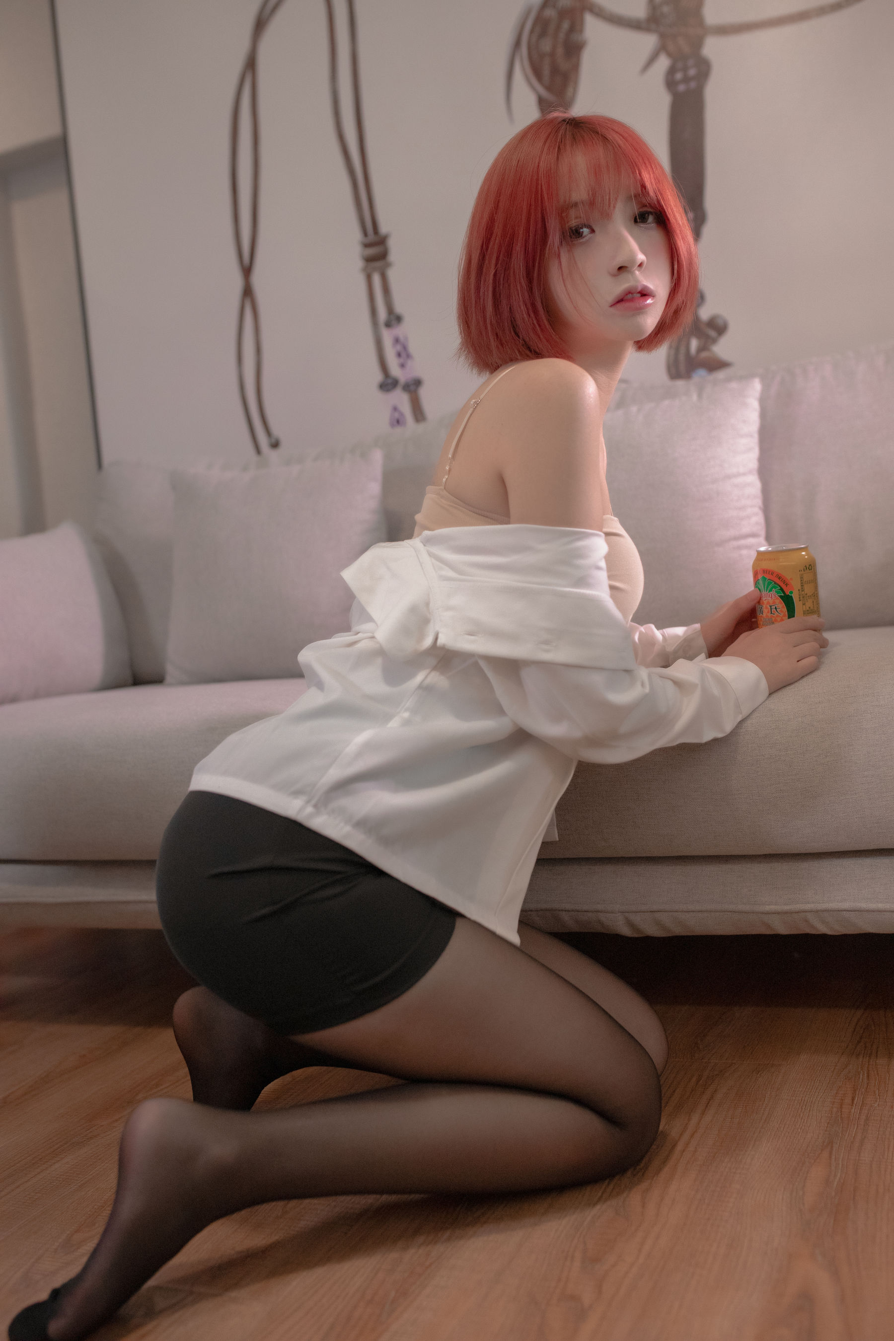 [Cosplay] 疯猫ss - OL真爱之黑丝OL/(30P)