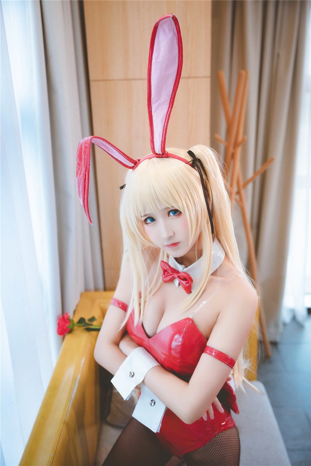 [Cosplay] 微博妹子三度_69 - 黑丝兔女郎/(40P)