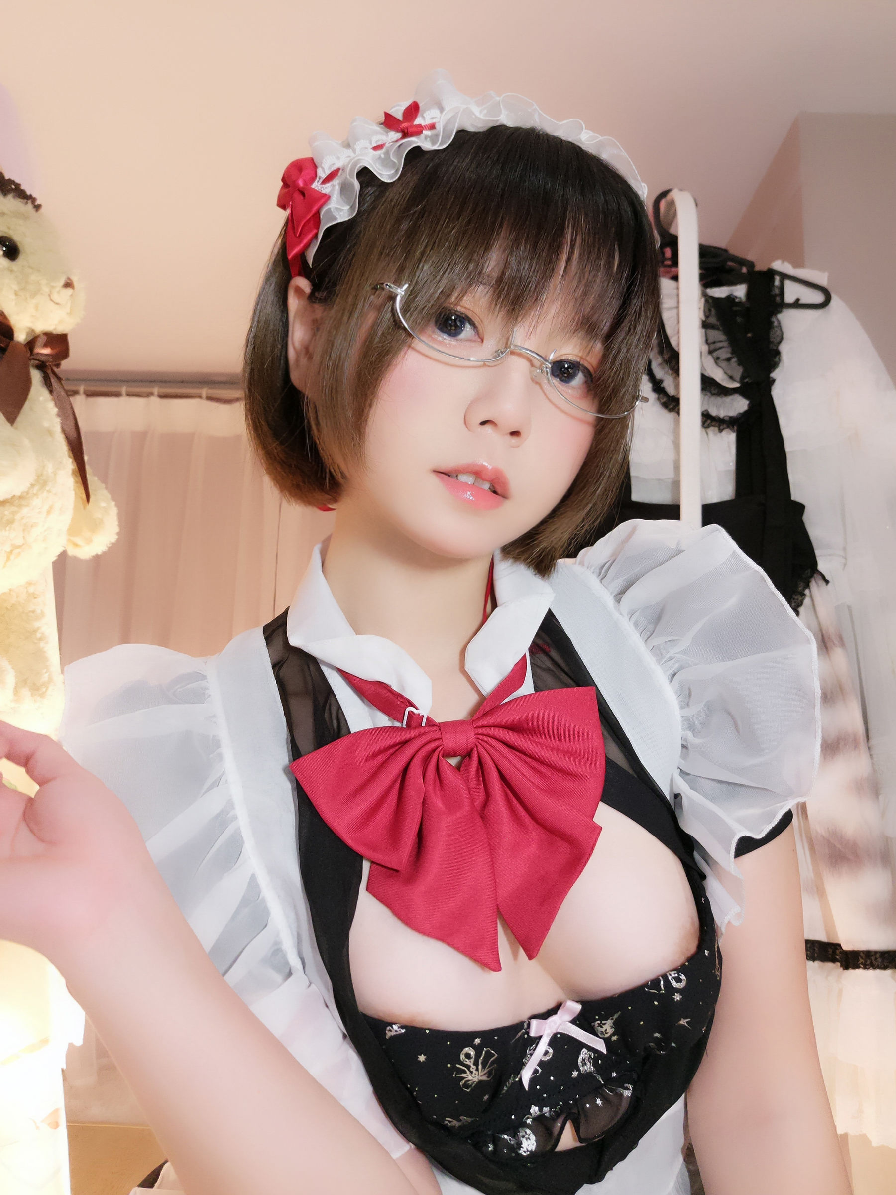 [Cosplay] きょう肉肉 Vol.25 セクシーなメイド/(25P)