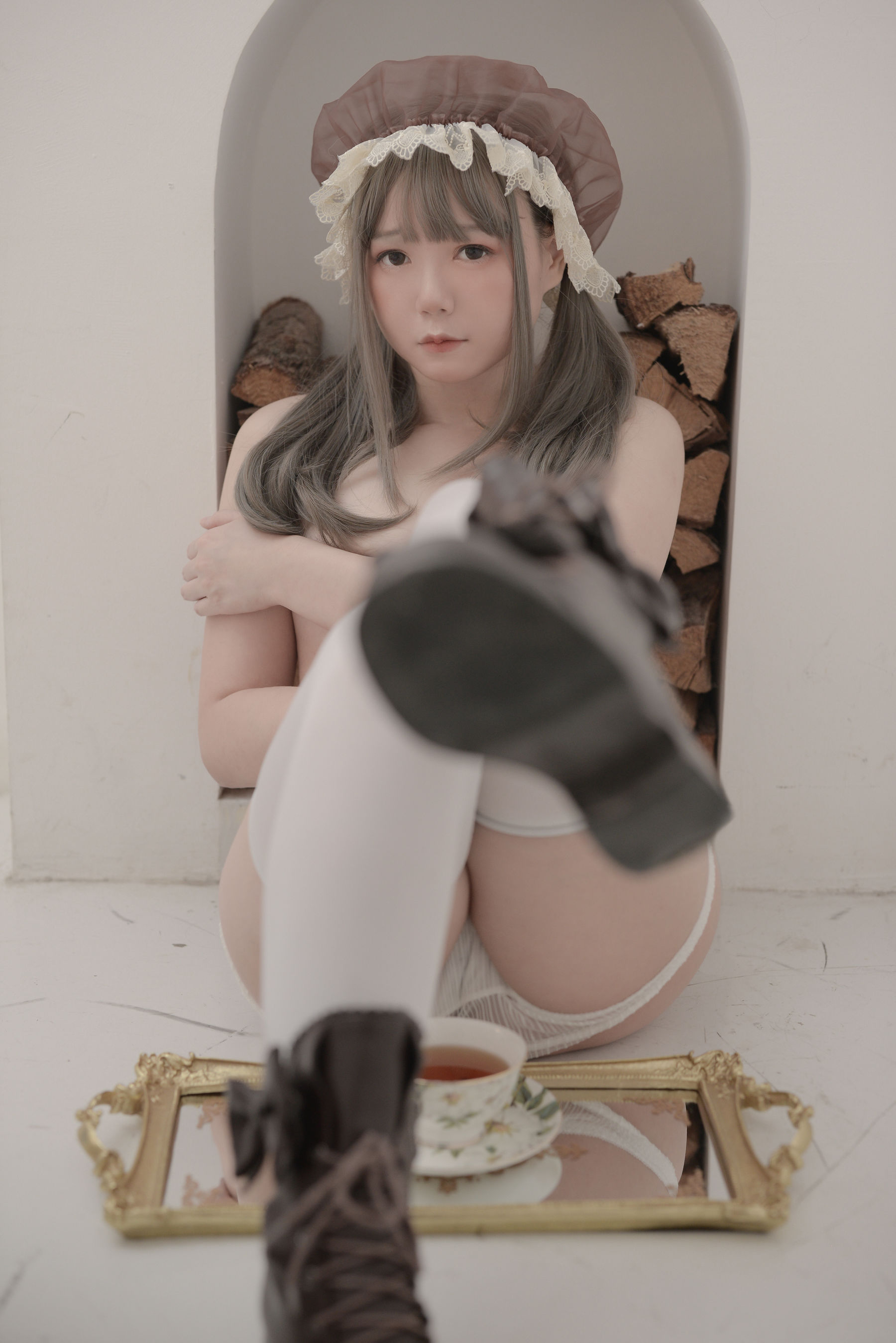 [Cosplay] きょう肉肉 Vol.17 ～Maid～/(46P)