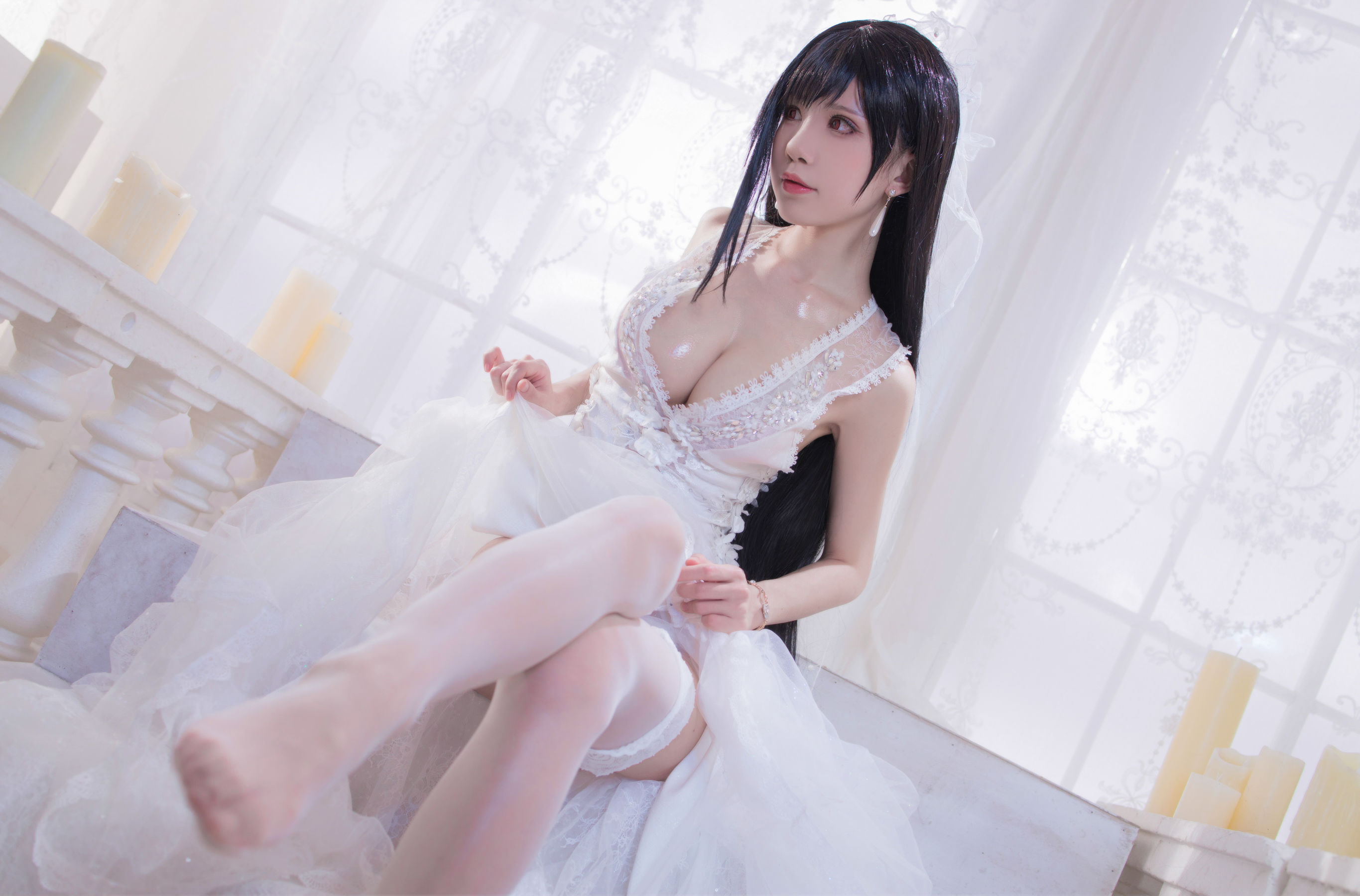 [Cosplay] 动漫博主水淼aqua - 婚纱/(16P)