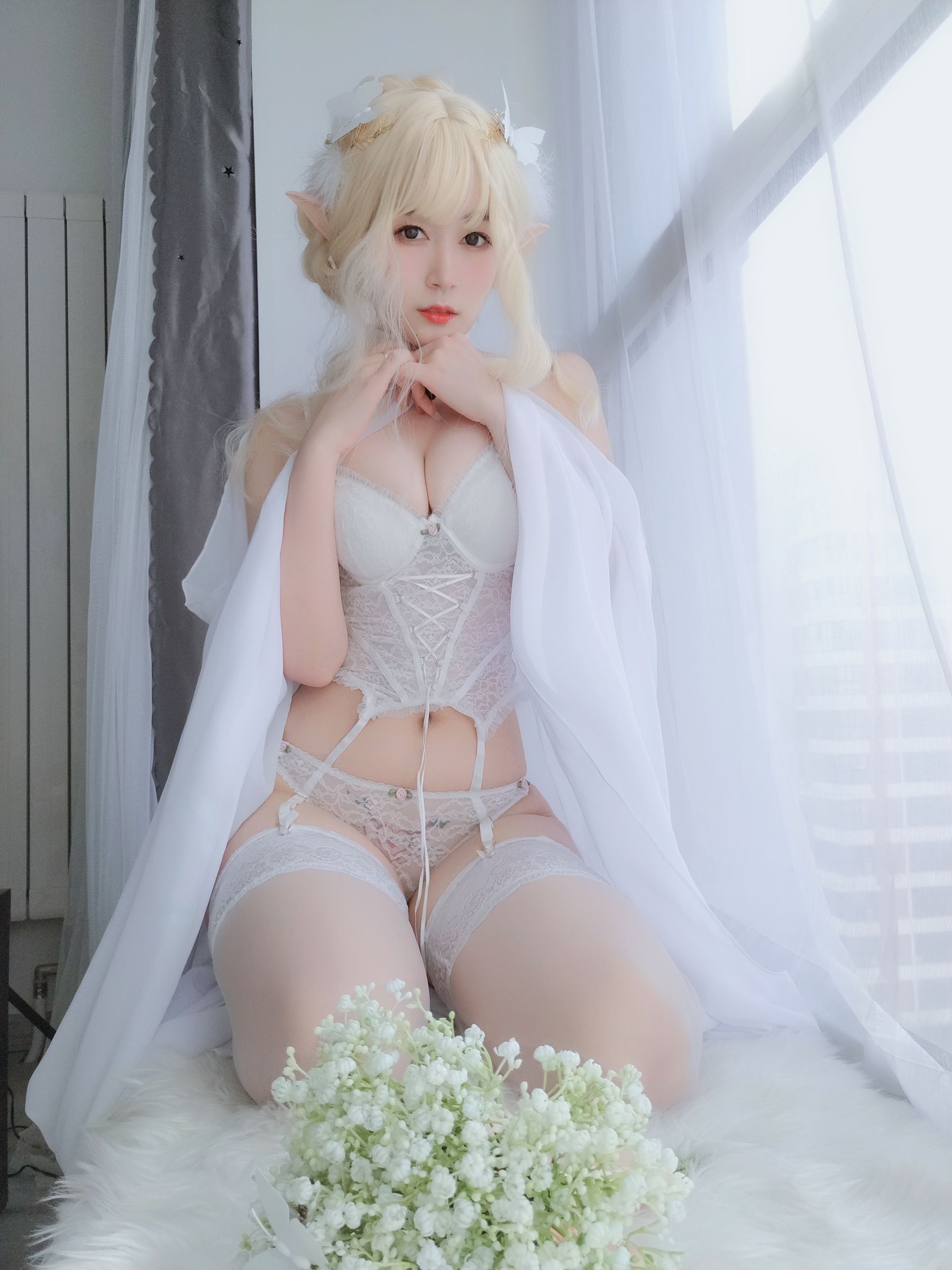 [Cosplay] Coser小姐姐白银 - 小白羊/(73P)