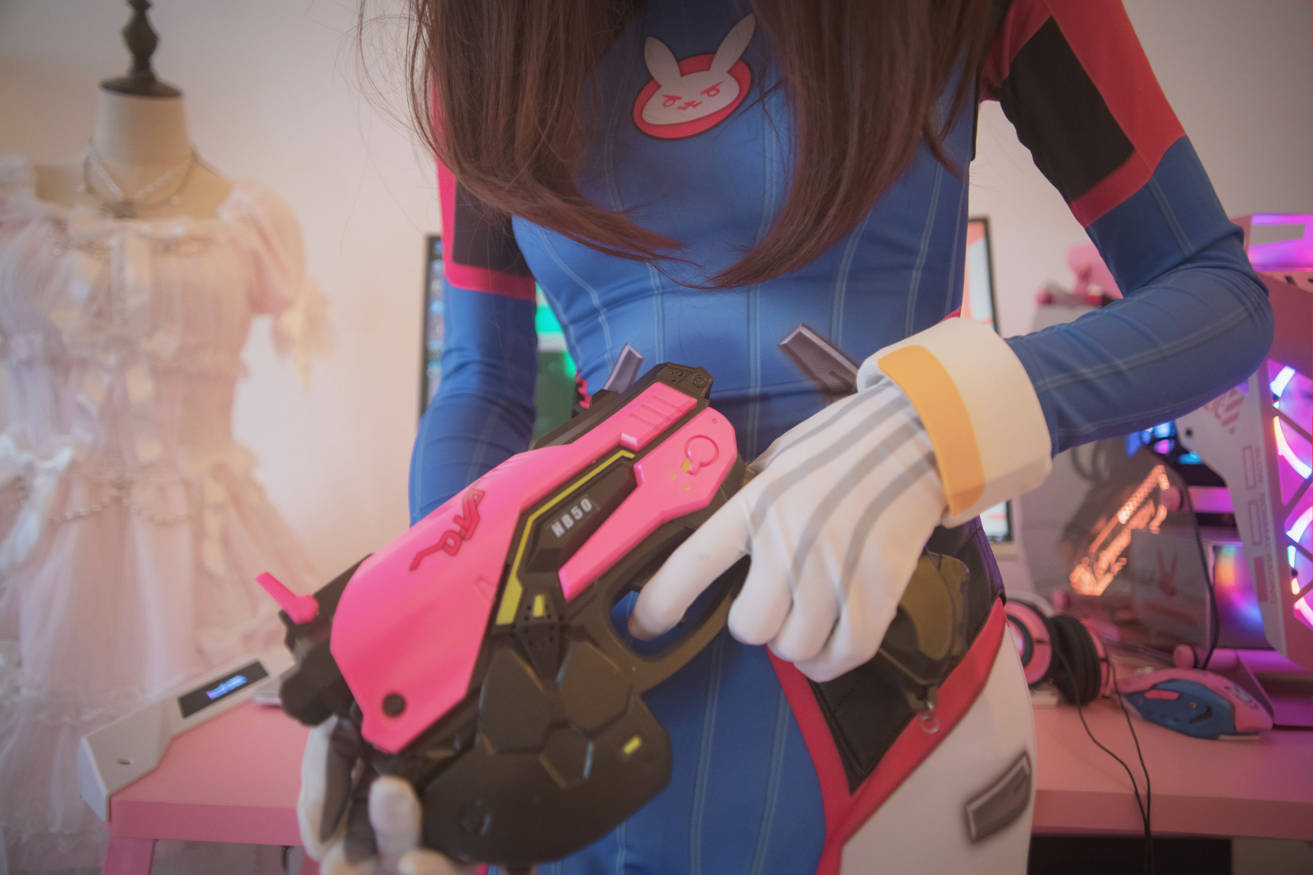 [福利COS] 福利姬木花琳琳是勇者 - オーバーウォッチD.VA/(52P)