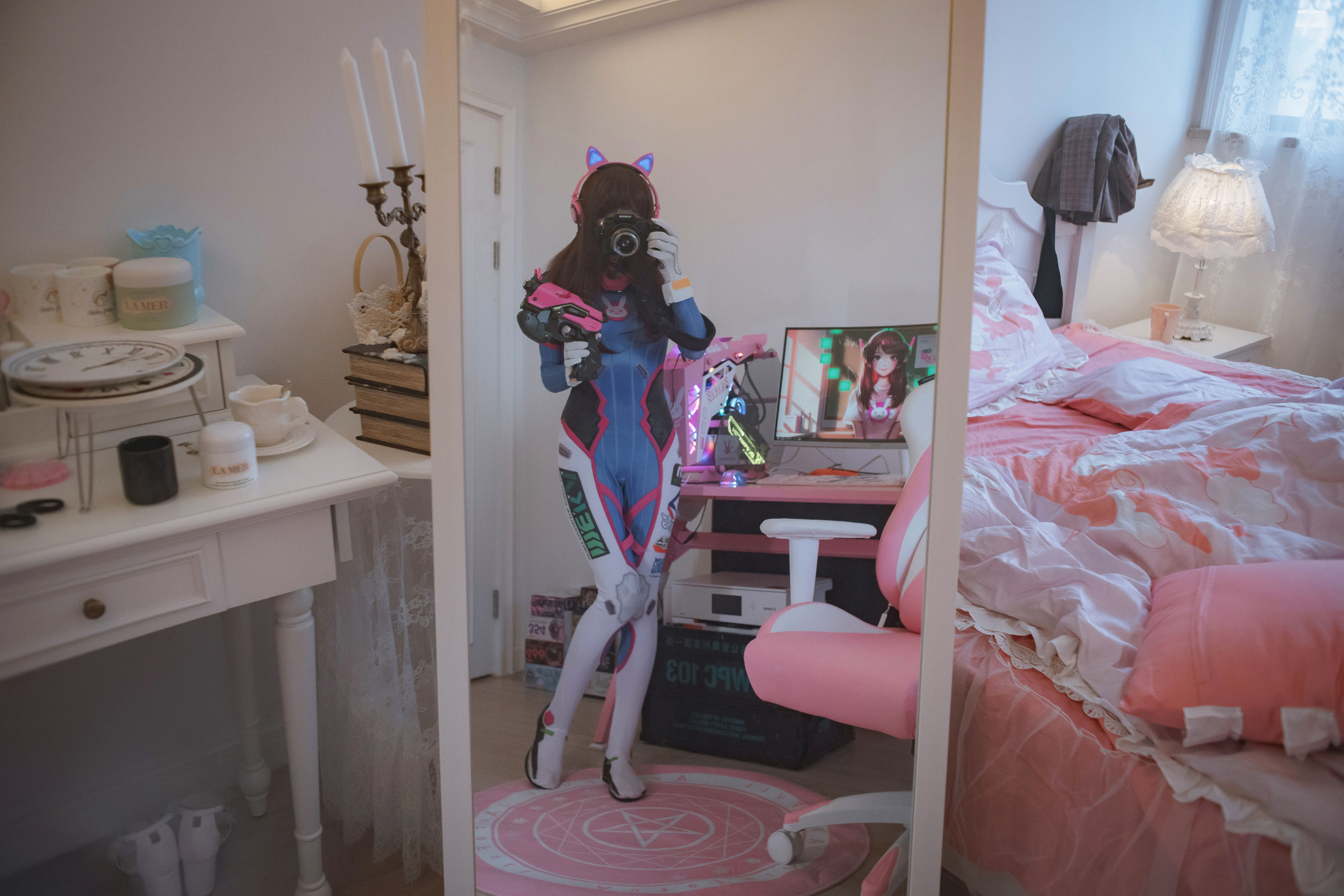 [福利COS] 福利姬木花琳琳是勇者 - オーバーウォッチD.VA/(52P)