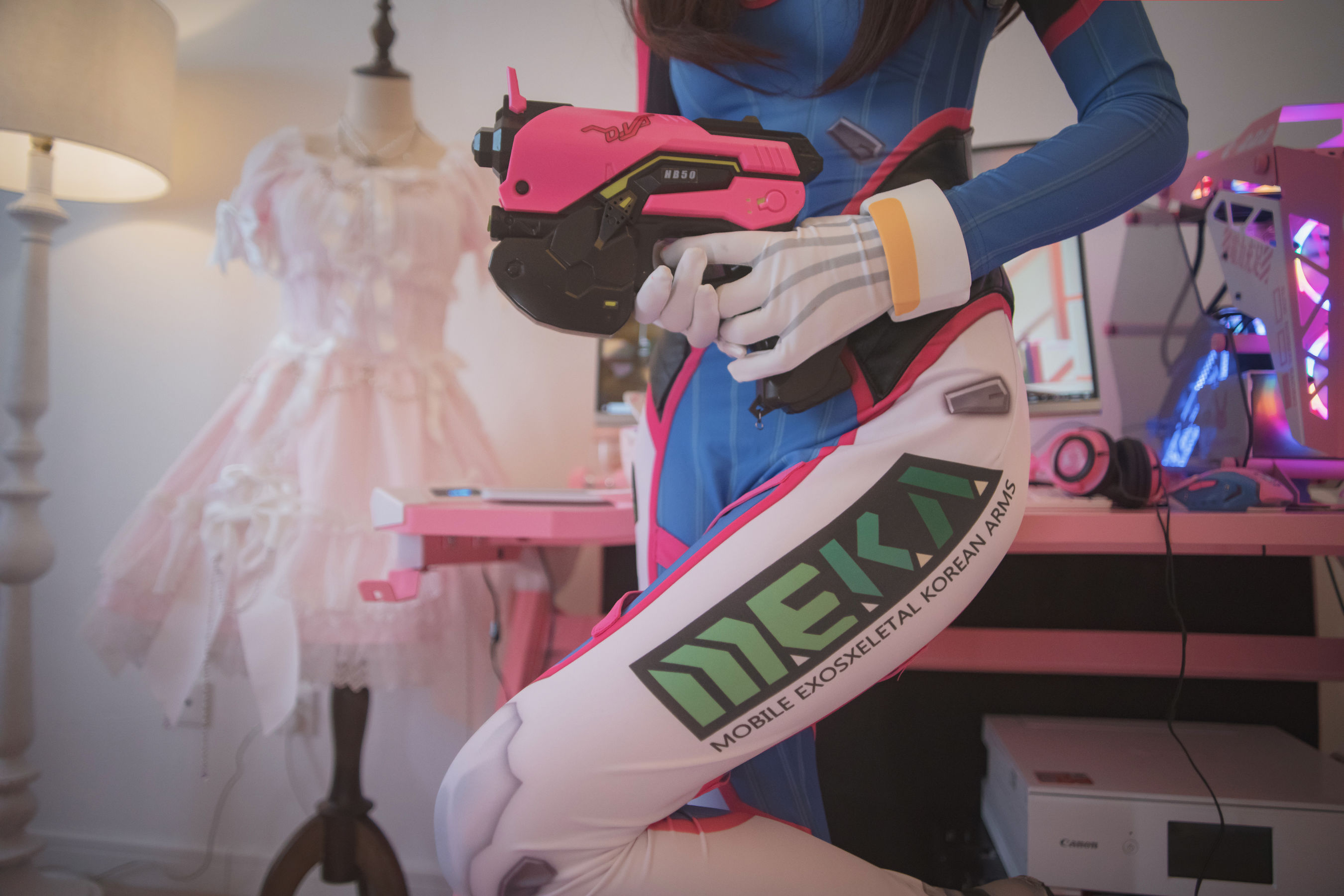 [福利COS] 福利姬木花琳琳是勇者 - オーバーウォッチD.VA/(52P)