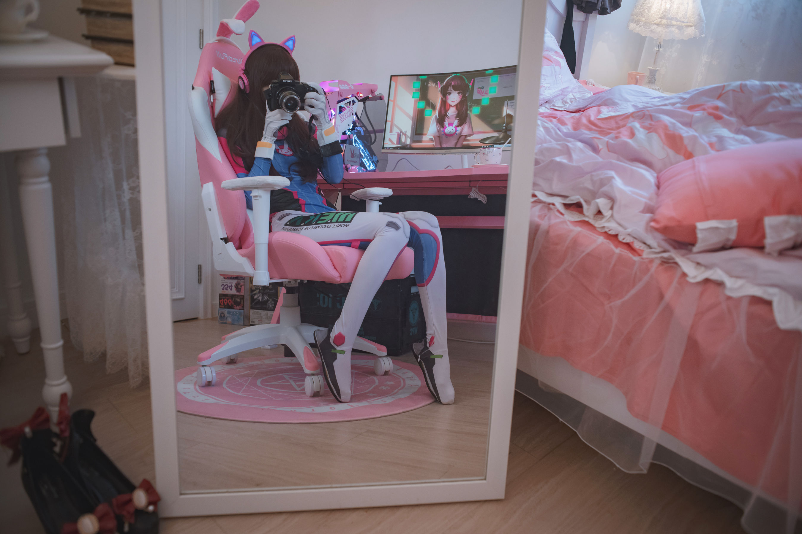 [福利COS] 福利姬木花琳琳是勇者 - オーバーウォッチD.VA/(52P)