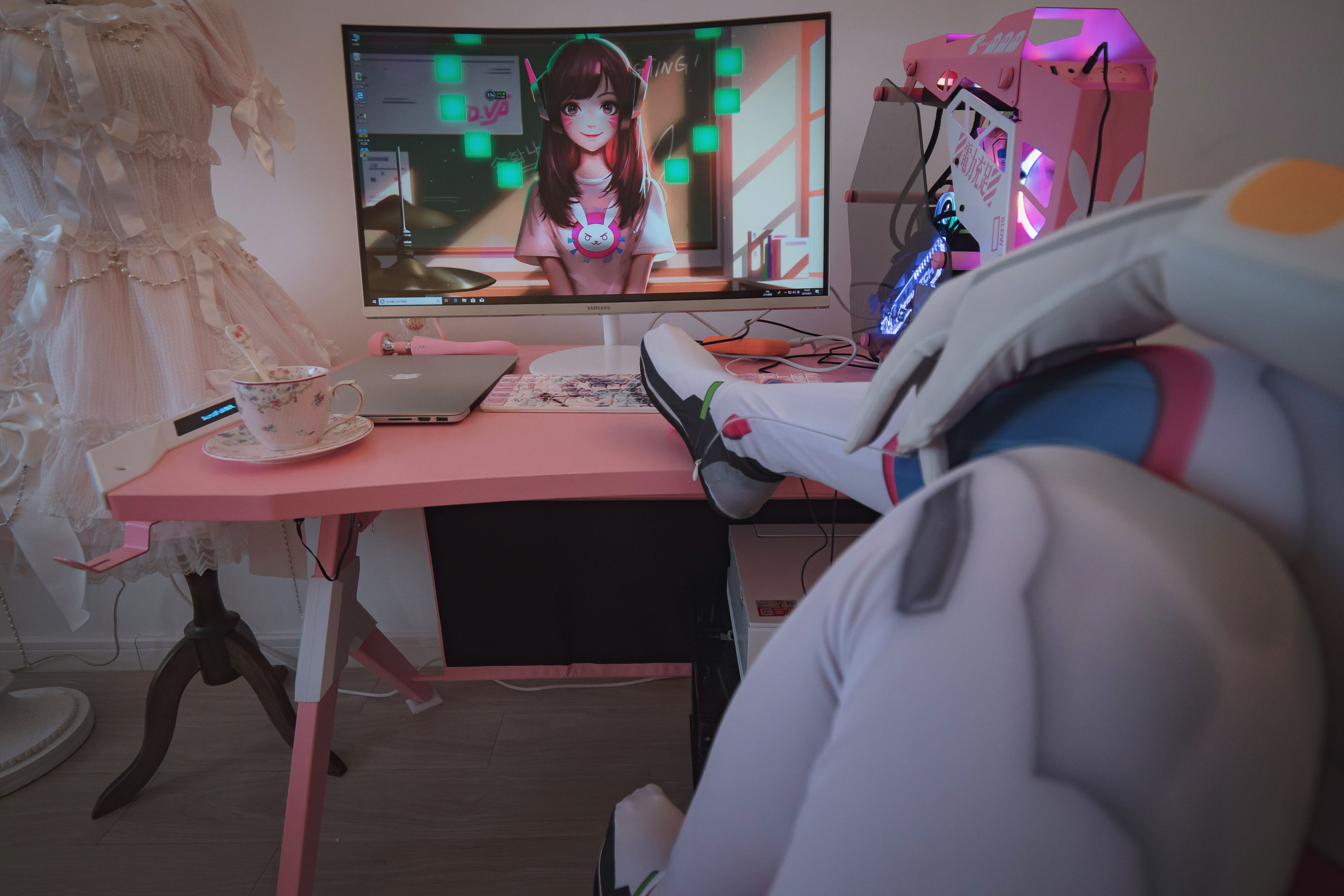 [福利COS] 福利姬木花琳琳是勇者 - オーバーウォッチD.VA/(52P)