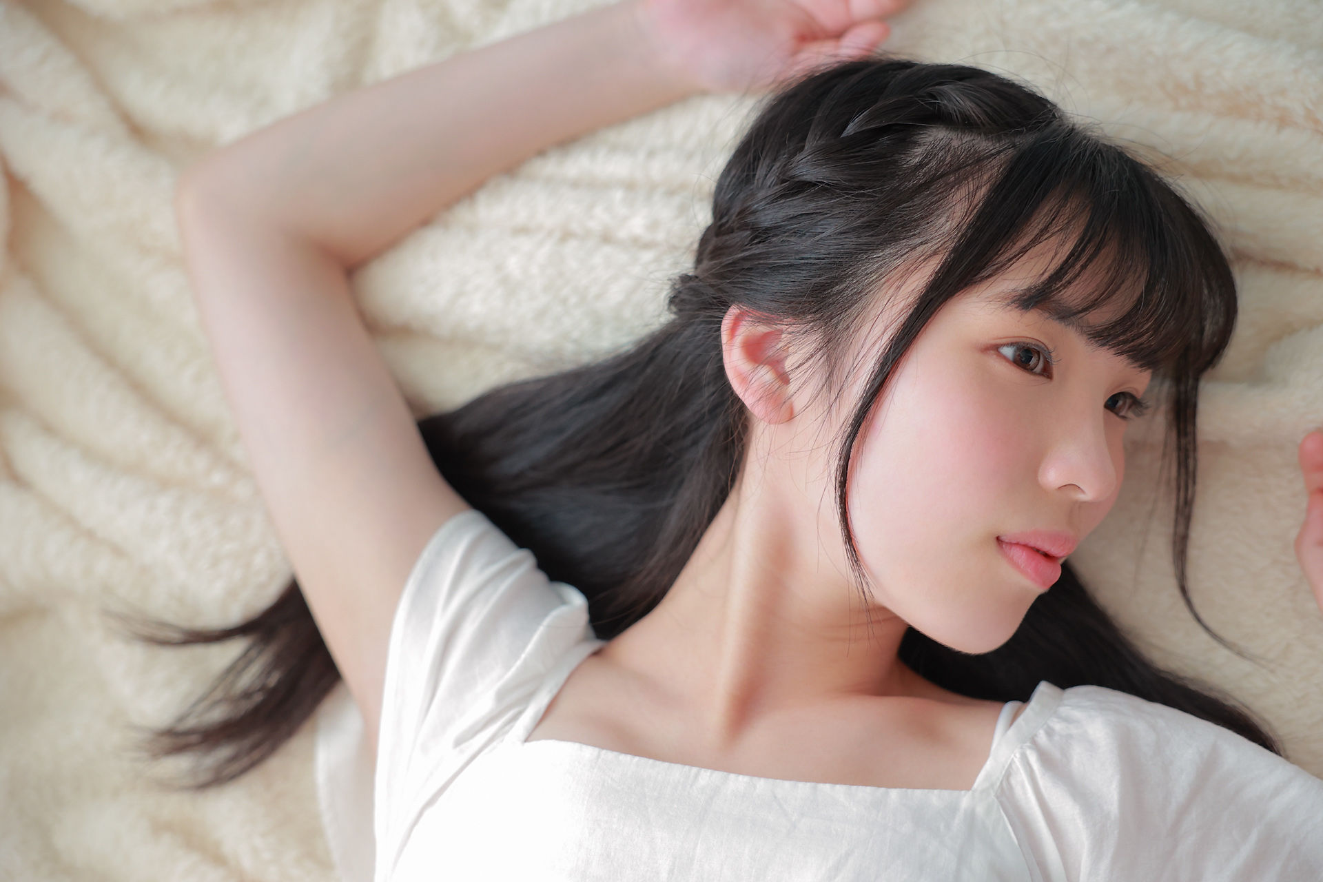 [Minisuka.tv] Ami Manabe 眞辺あみ - Regular Gallery 01/(54P)