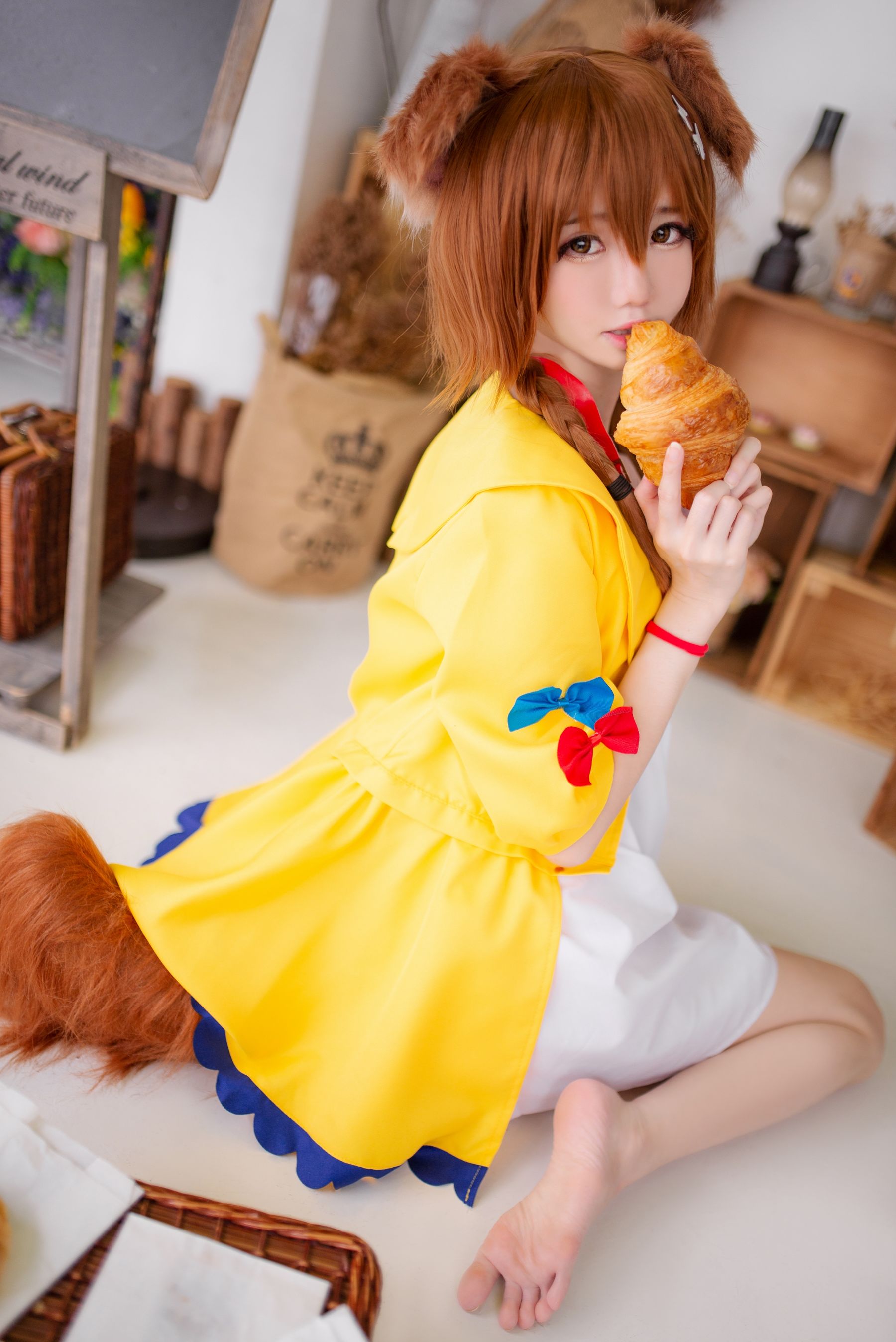 [福利COS] Sally Dorasnow - Inugami Korone/(32P)