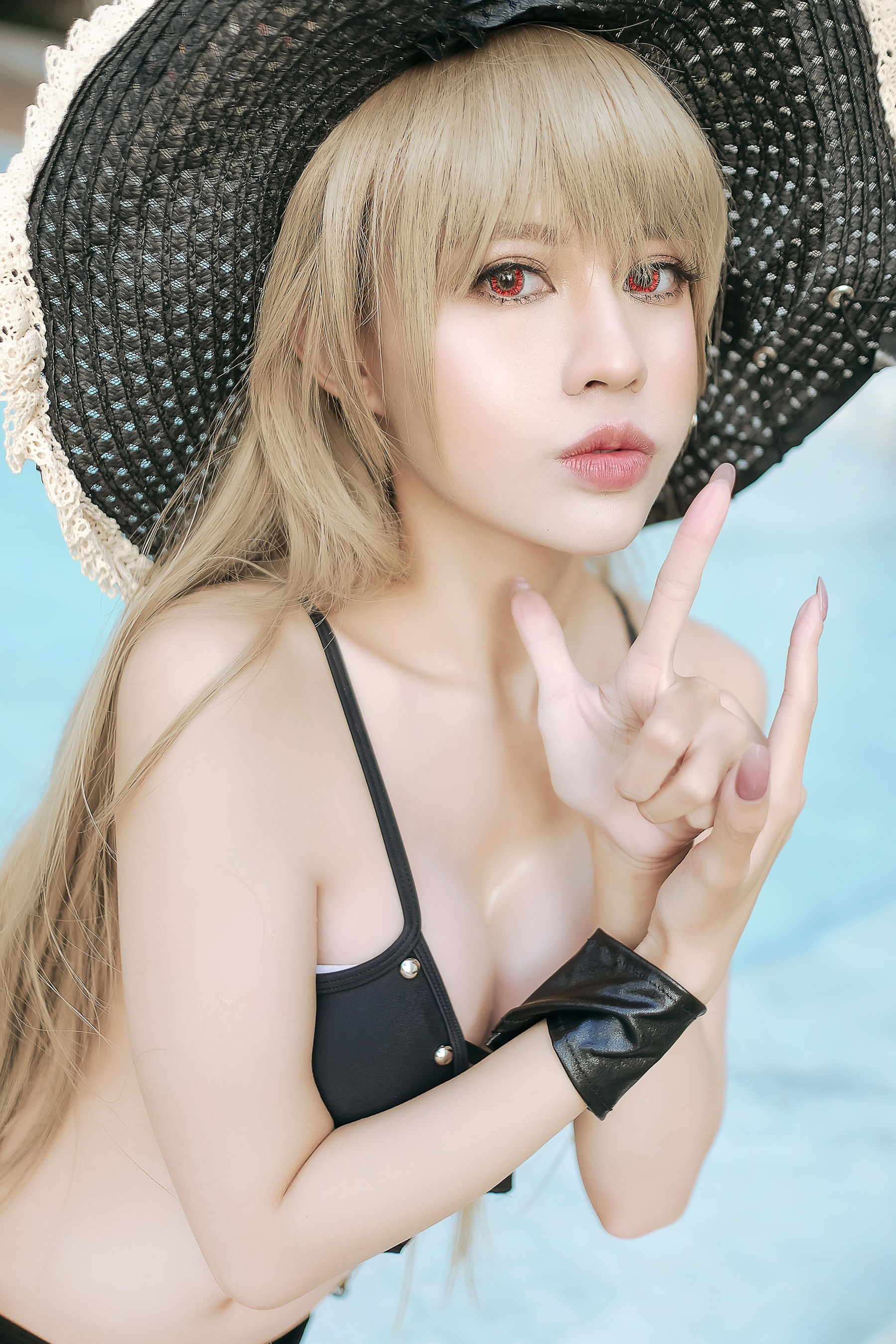 [福利COS] PingPing - Jean Bart Swimsuit/(12P)