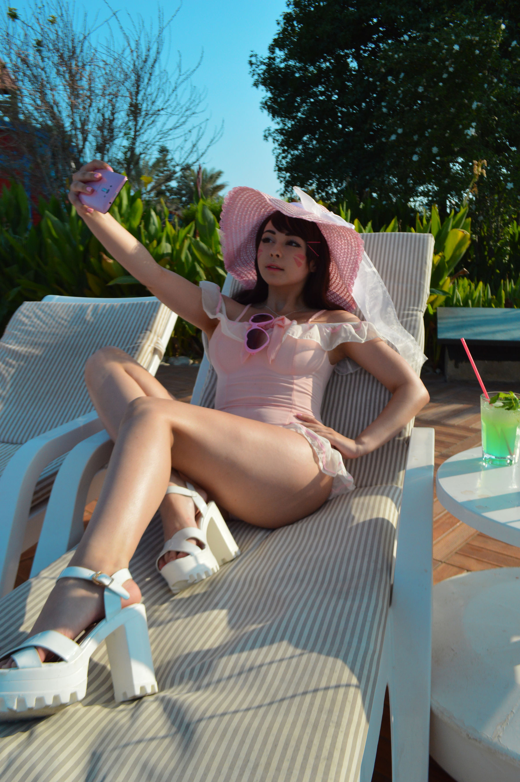 [福利COS] Yoshinobi - Swimsuit D.va/(12P)