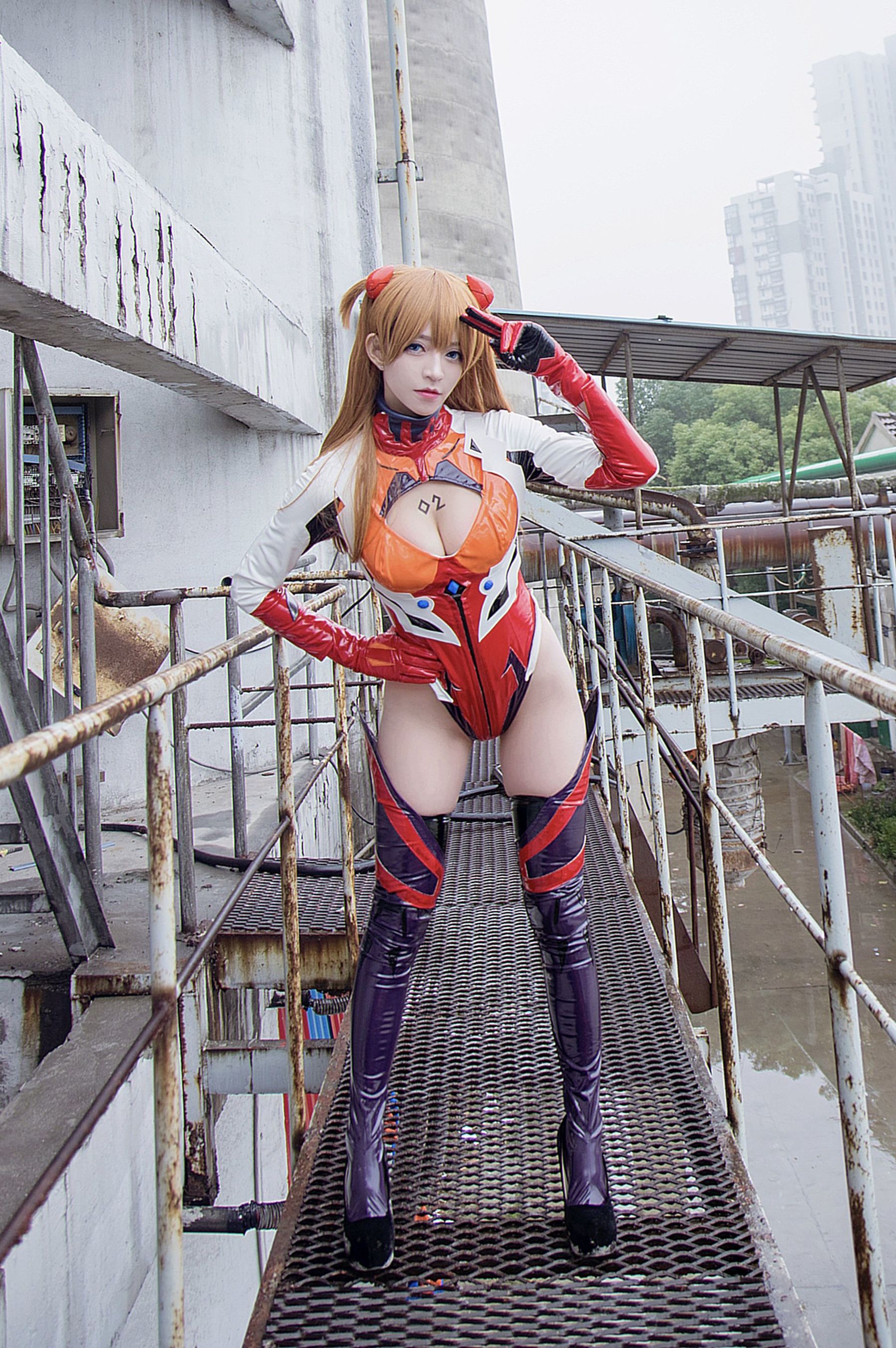 [福利COS] Coser__KETTOE - asuka battle suit/(18P)