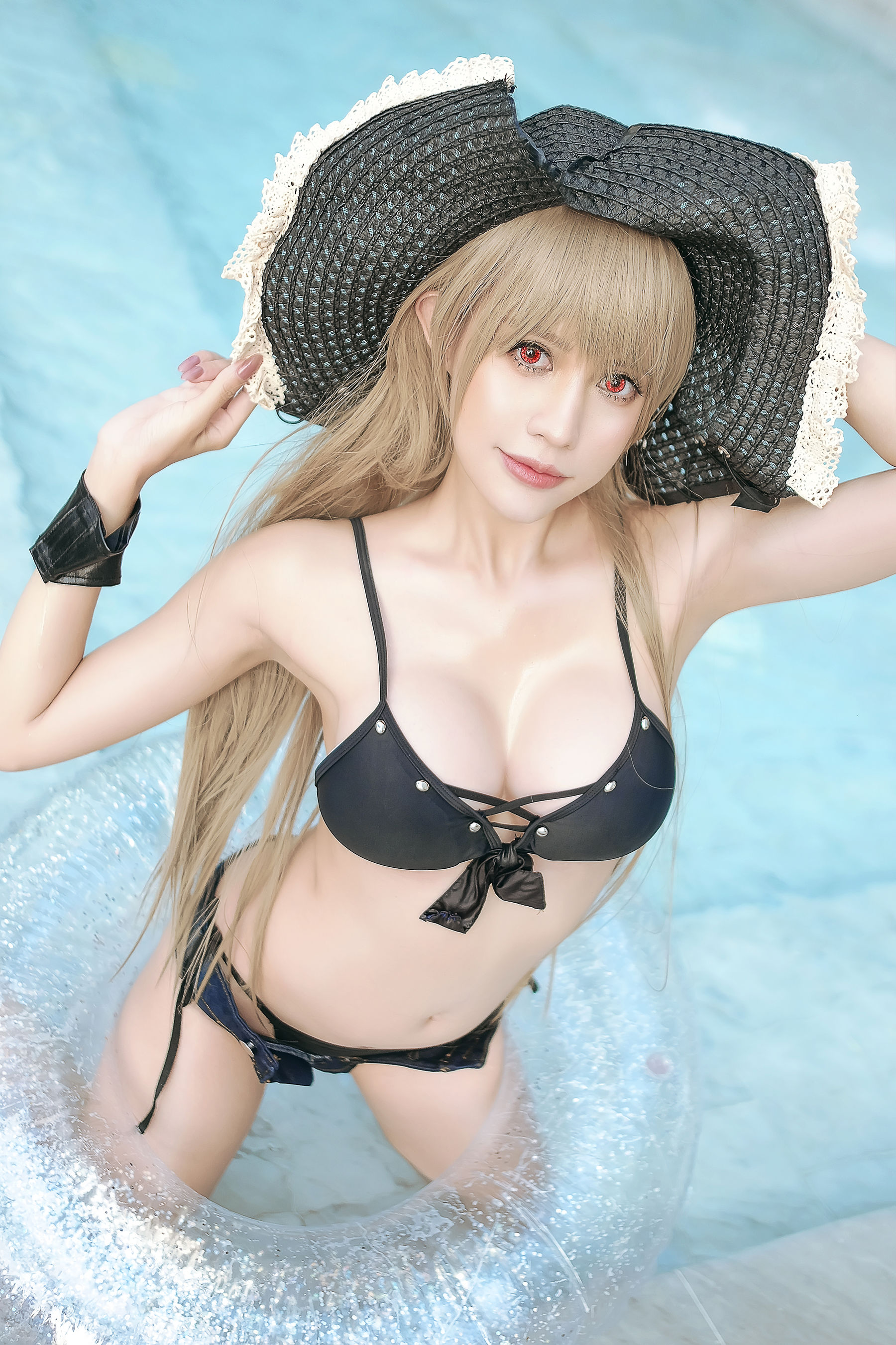 [福利COS] PingPing - Jean Bart Swimsuit/(12P)