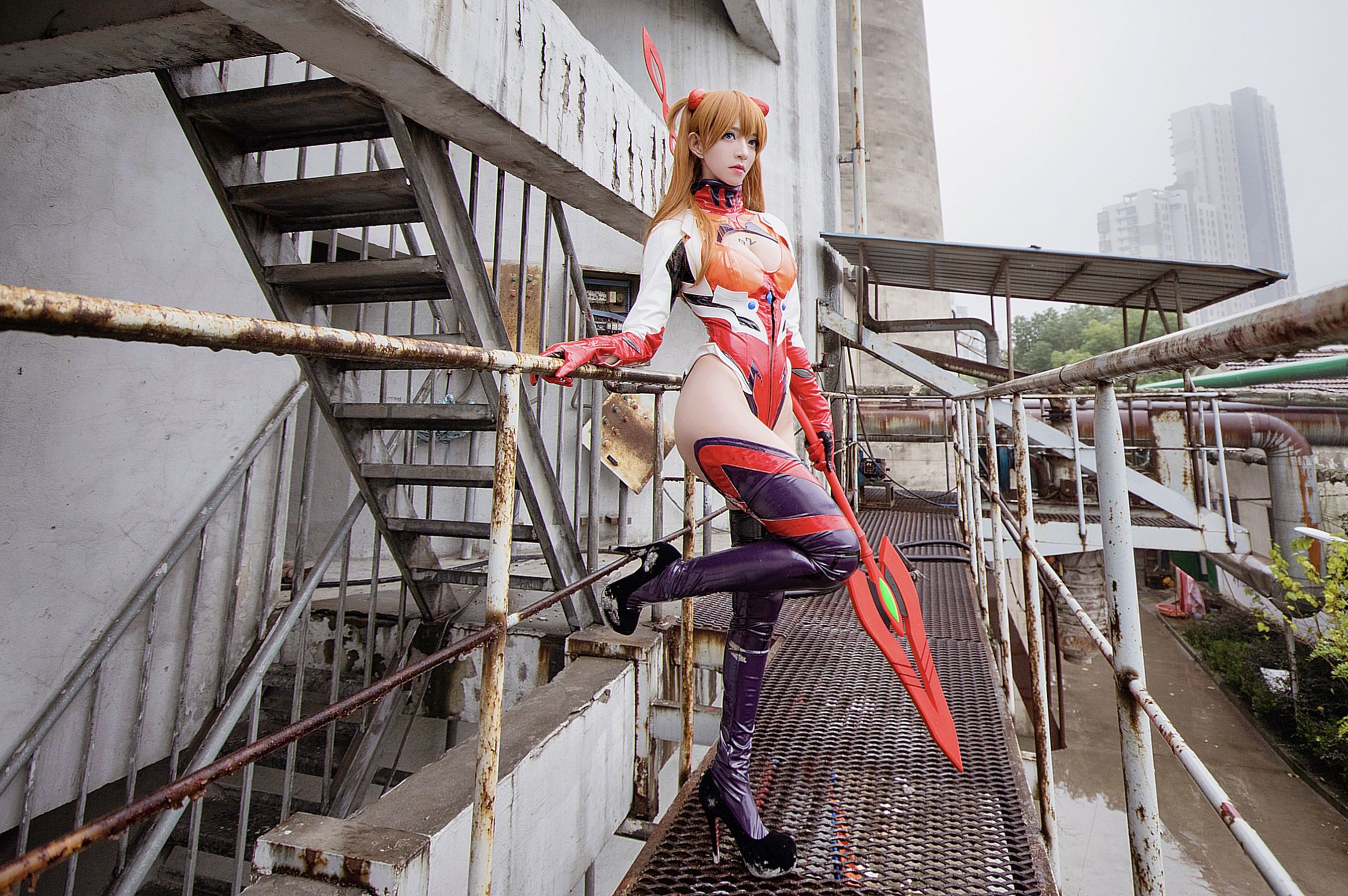 [福利COS] Coser__KETTOE - asuka battle suit/(18P)