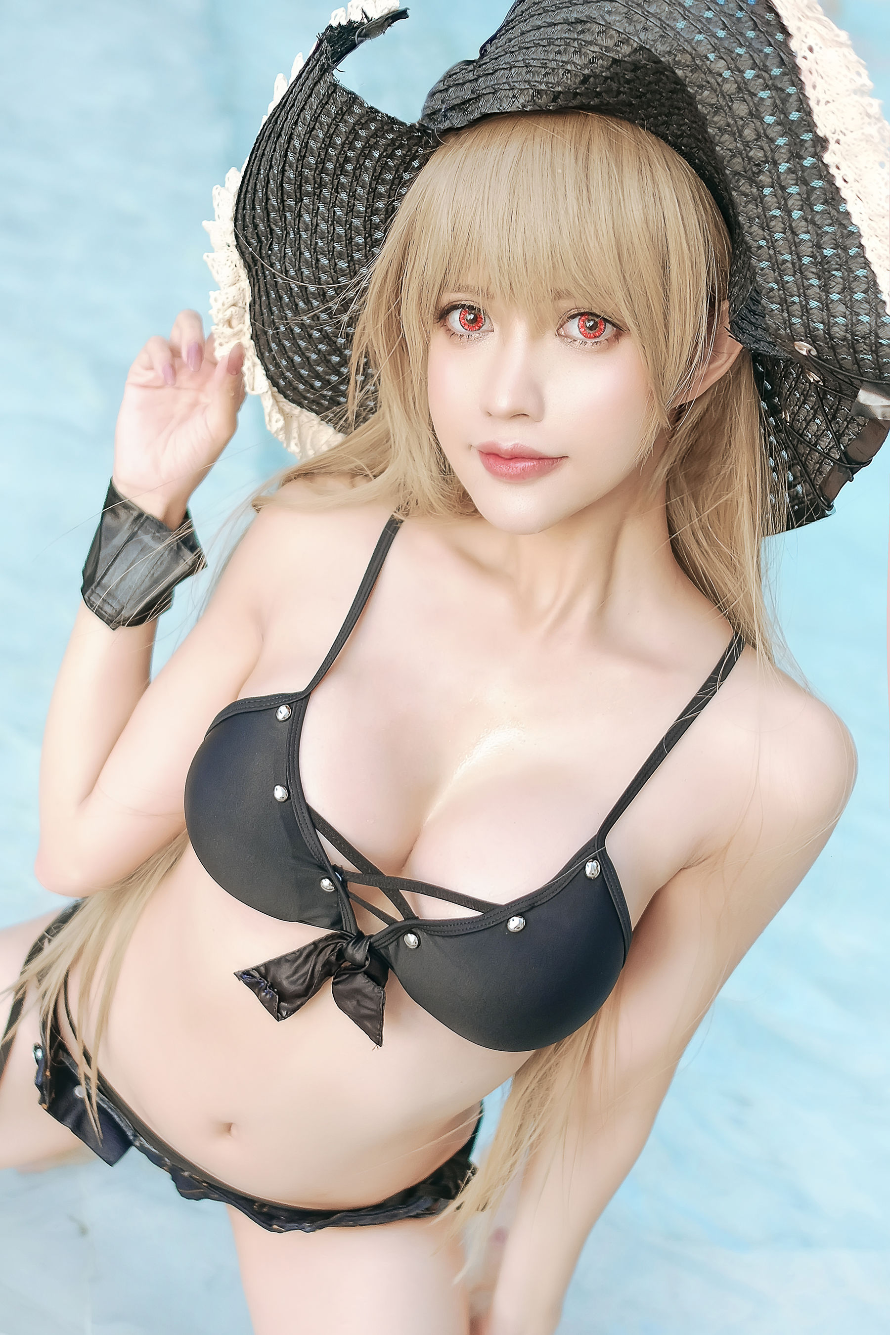 [福利COS] PingPing - Jean Bart Swimsuit/(12P)