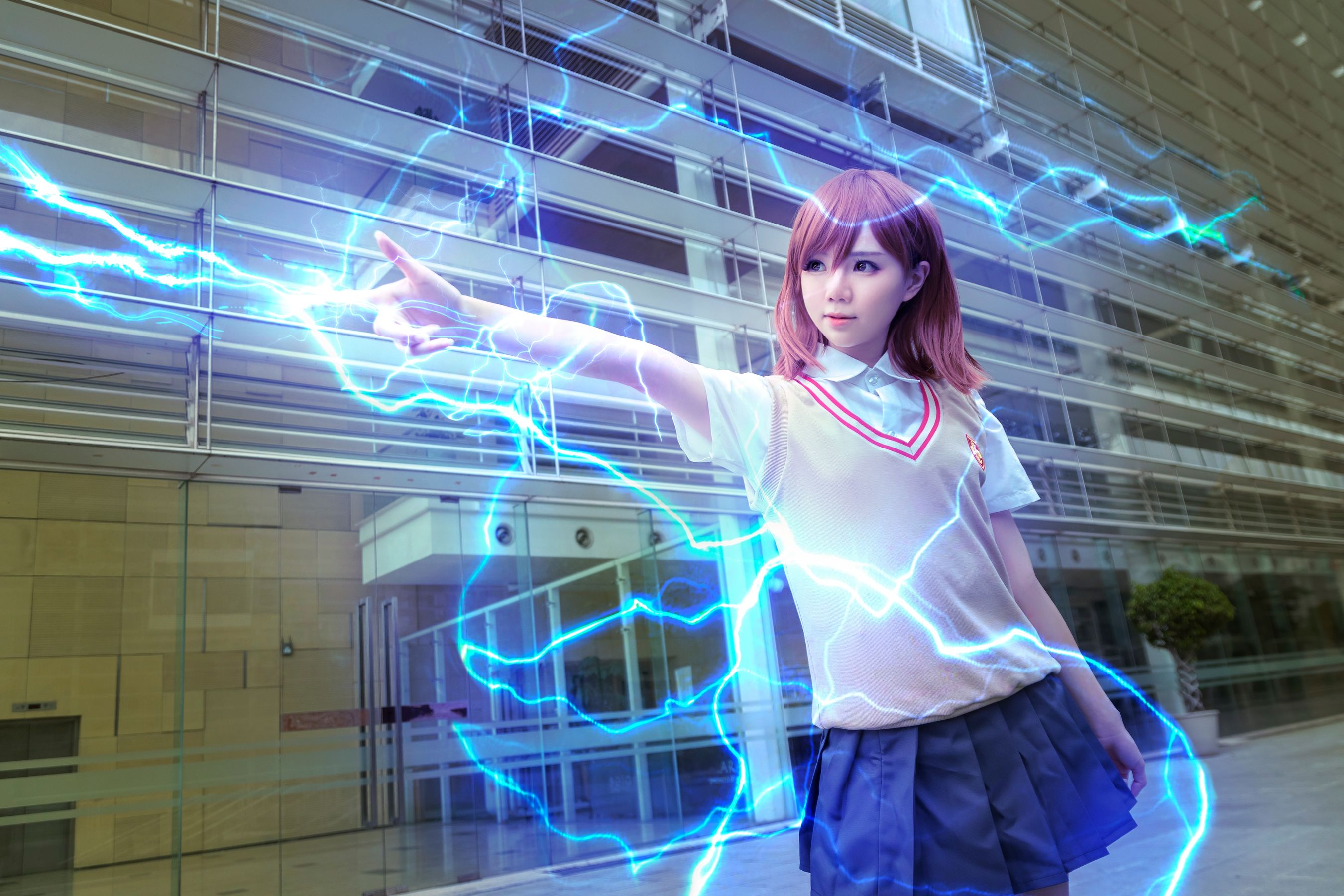 [福利COS] Sally Dorasnow - Mikoto Misaka/(23P)