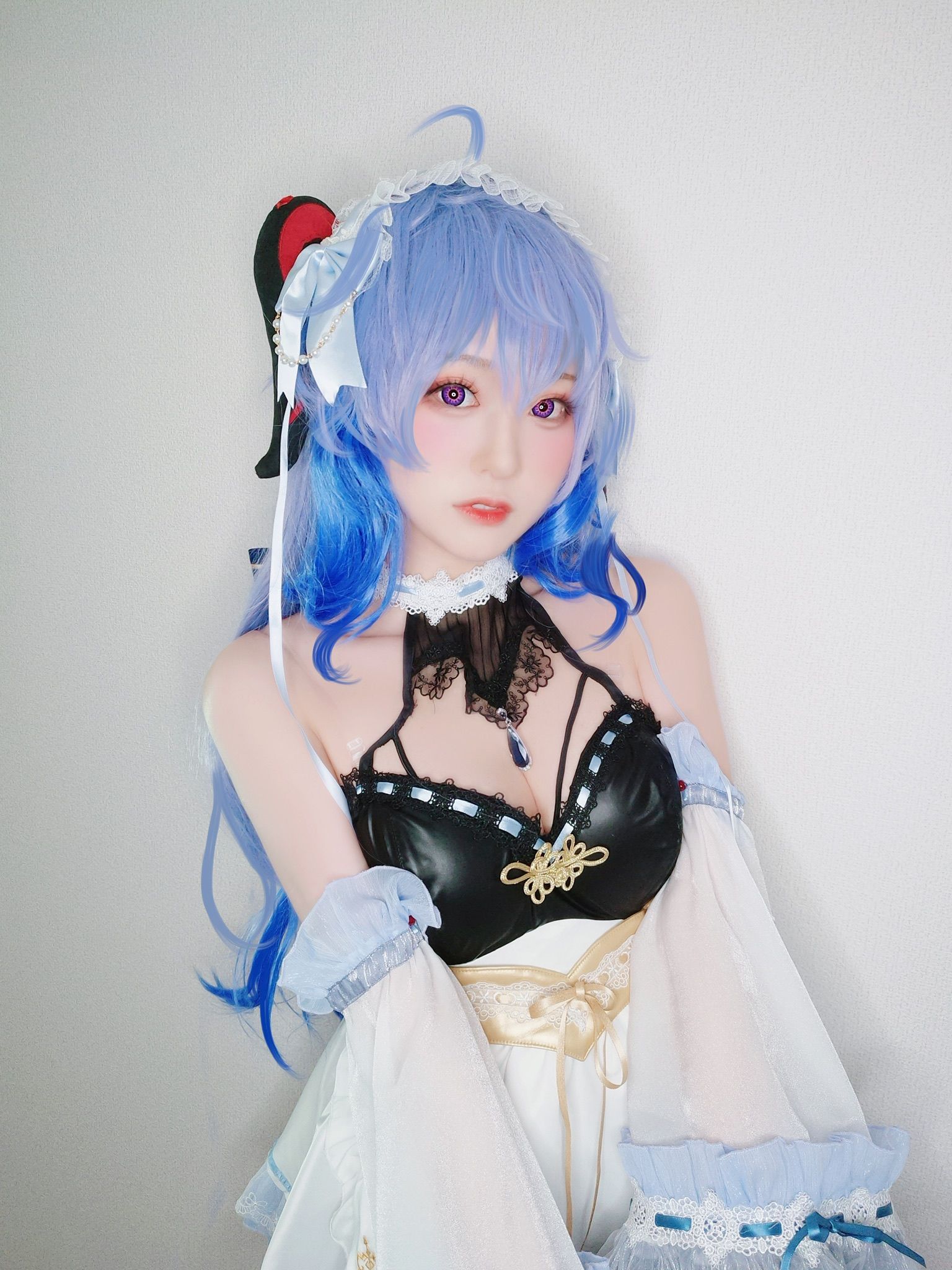 [福利COS] Yuki亭 - 甘雨メイド/(34P)