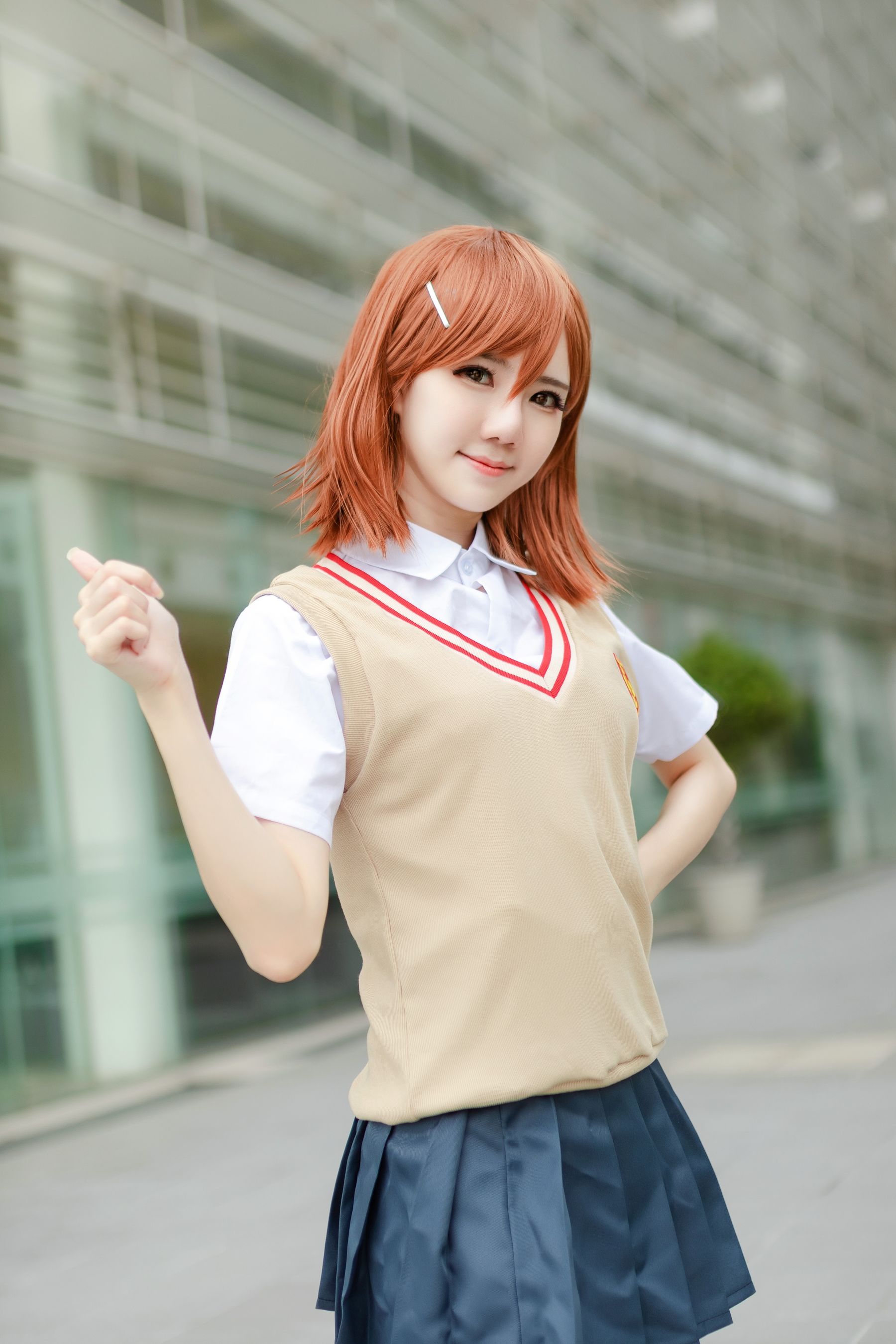 [福利COS] Sally Dorasnow - Mikoto Misaka/(23P)