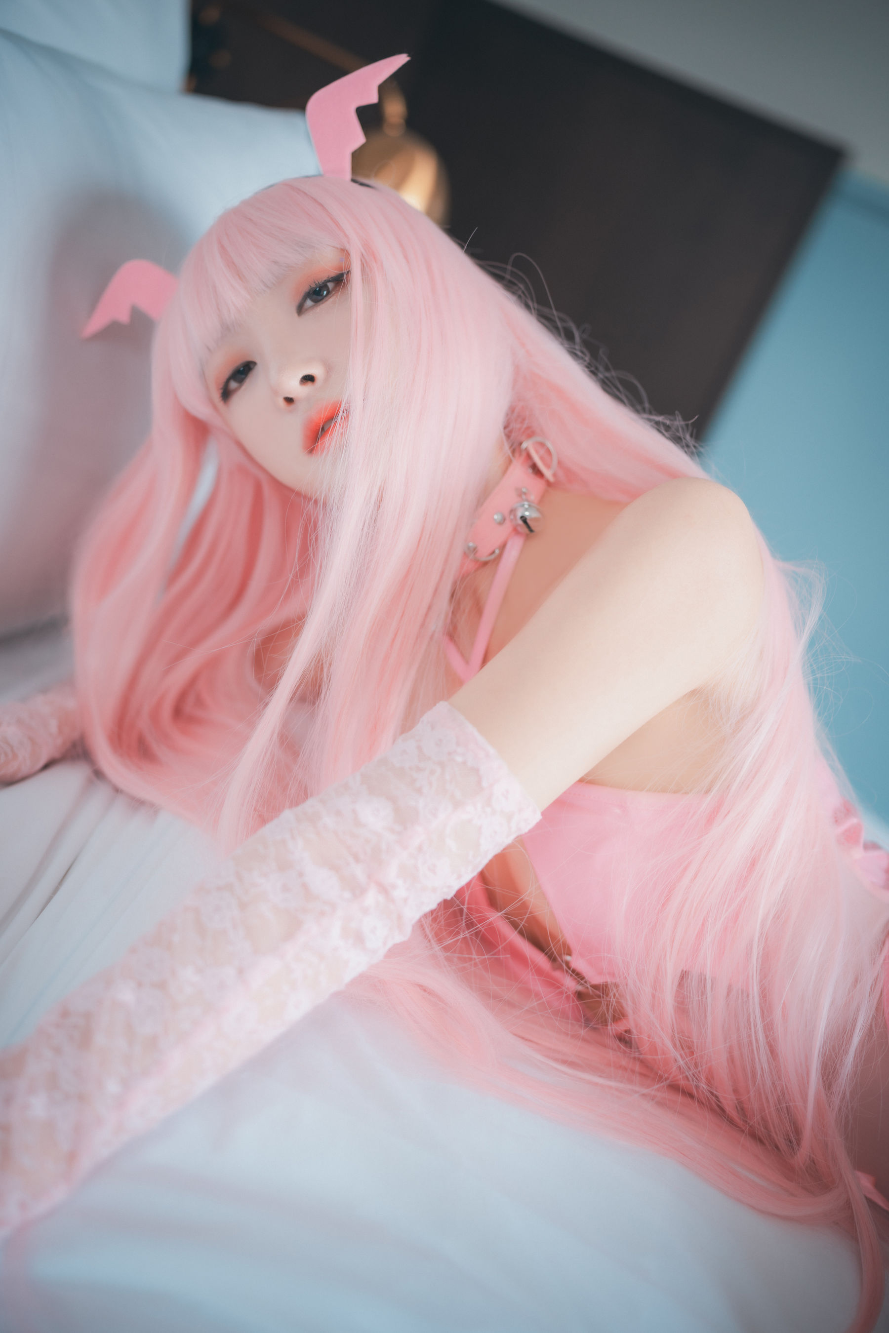 [DJAWA]  Hanari - Pink Succubus/(123P)