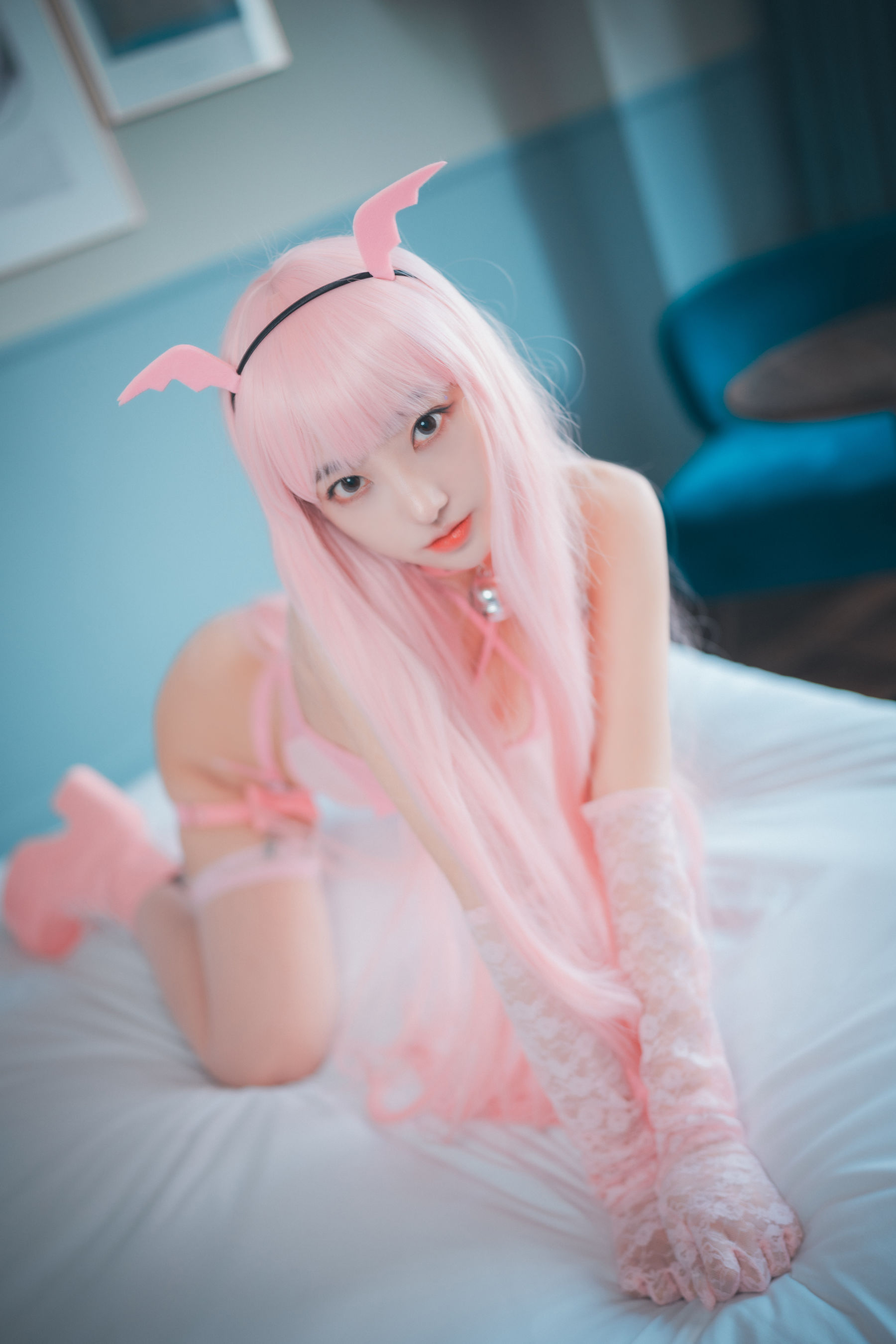 [DJAWA]  Hanari - Pink Succubus/(123P)